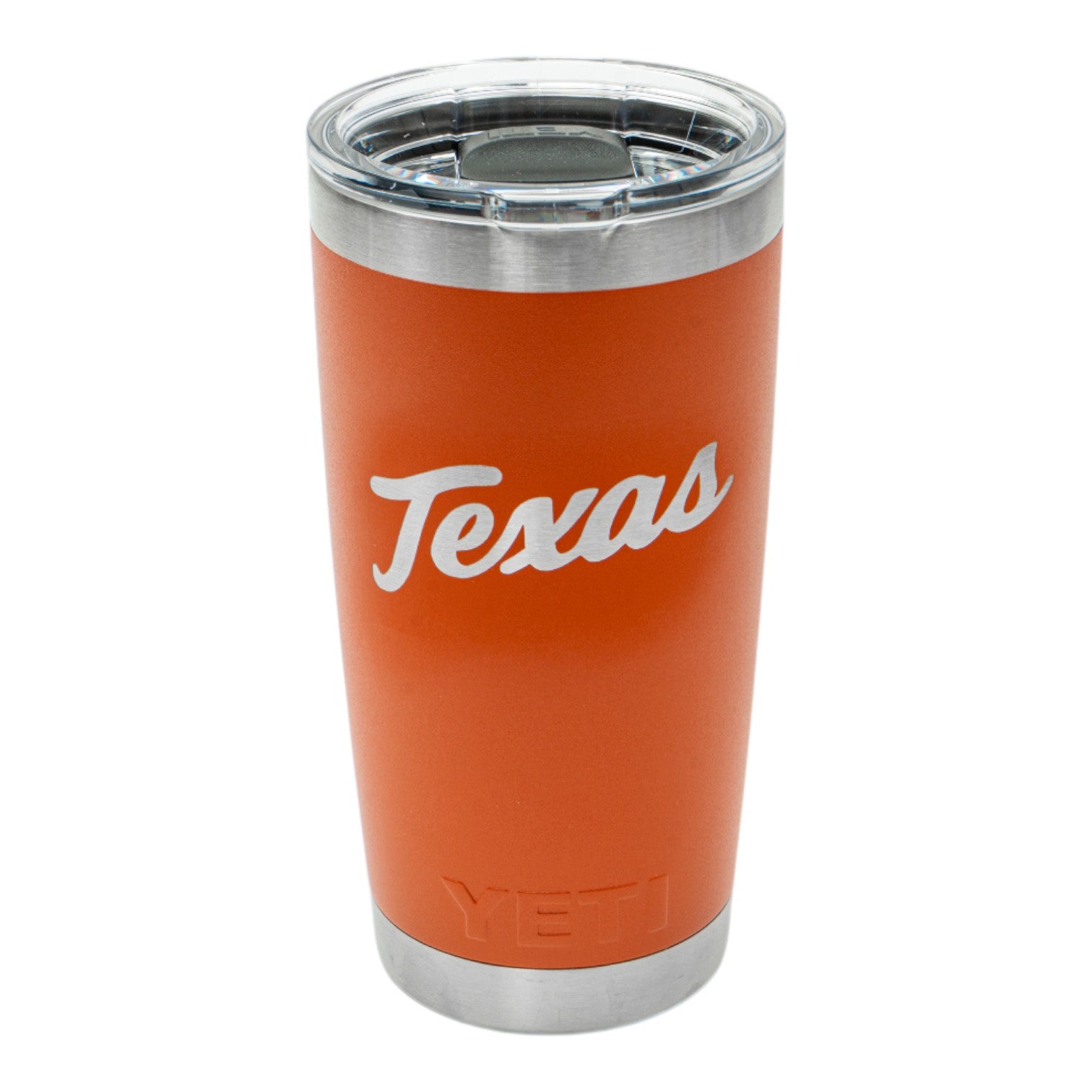YETI Texas Longhorns Script Rambler - 20oz