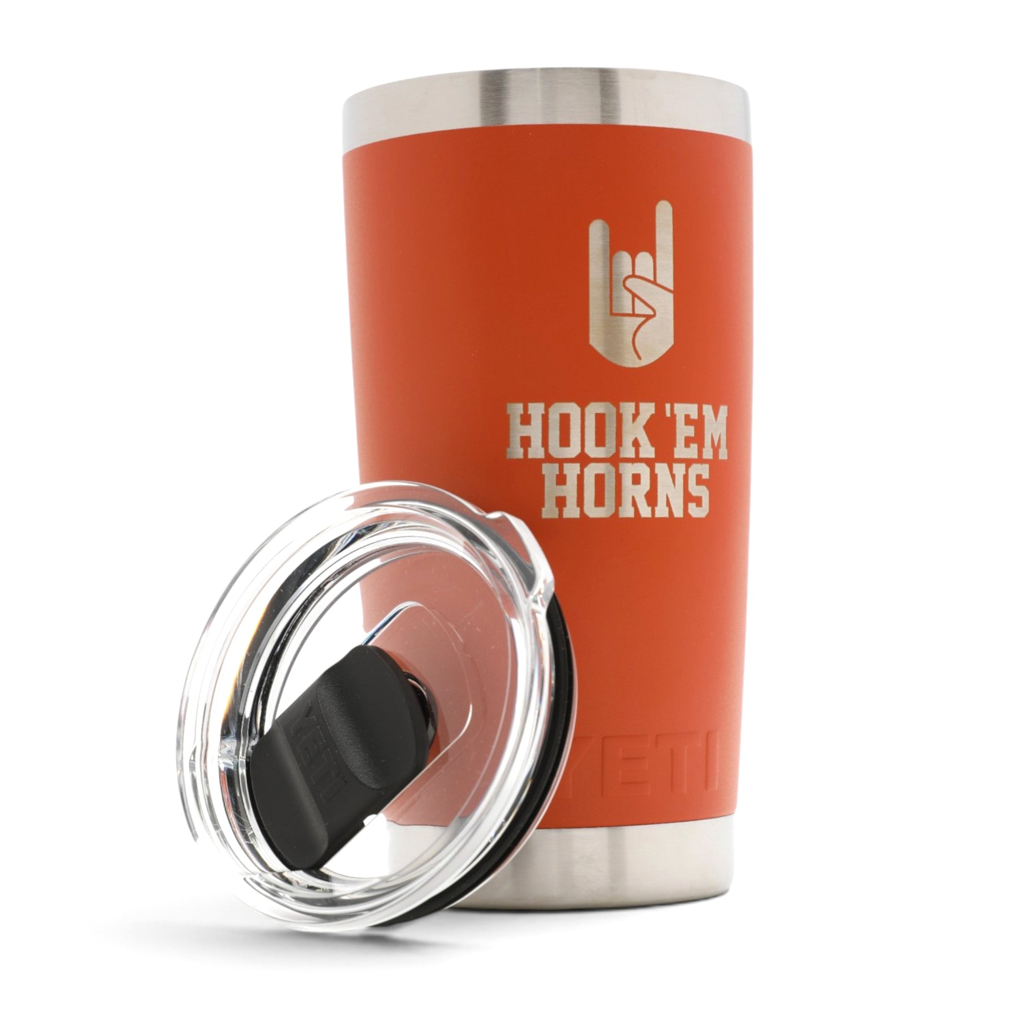 YETI Texas Longhorns Hook 'Em Horns Rambler - 20oz