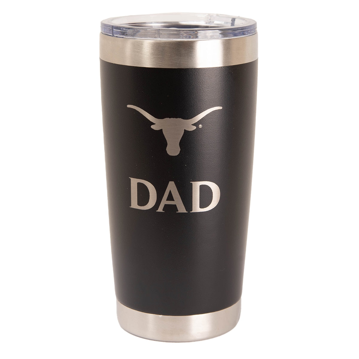 Texas Longhorns Laser Etched Dad Tumbler