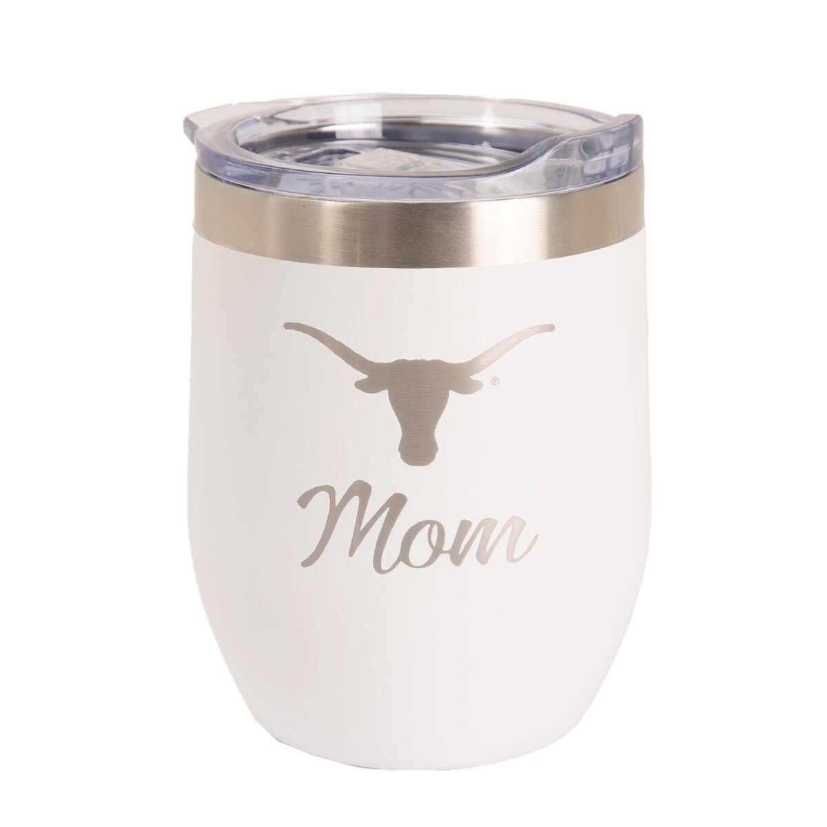 Texas Longhorns Laser Etched Mom Cooler