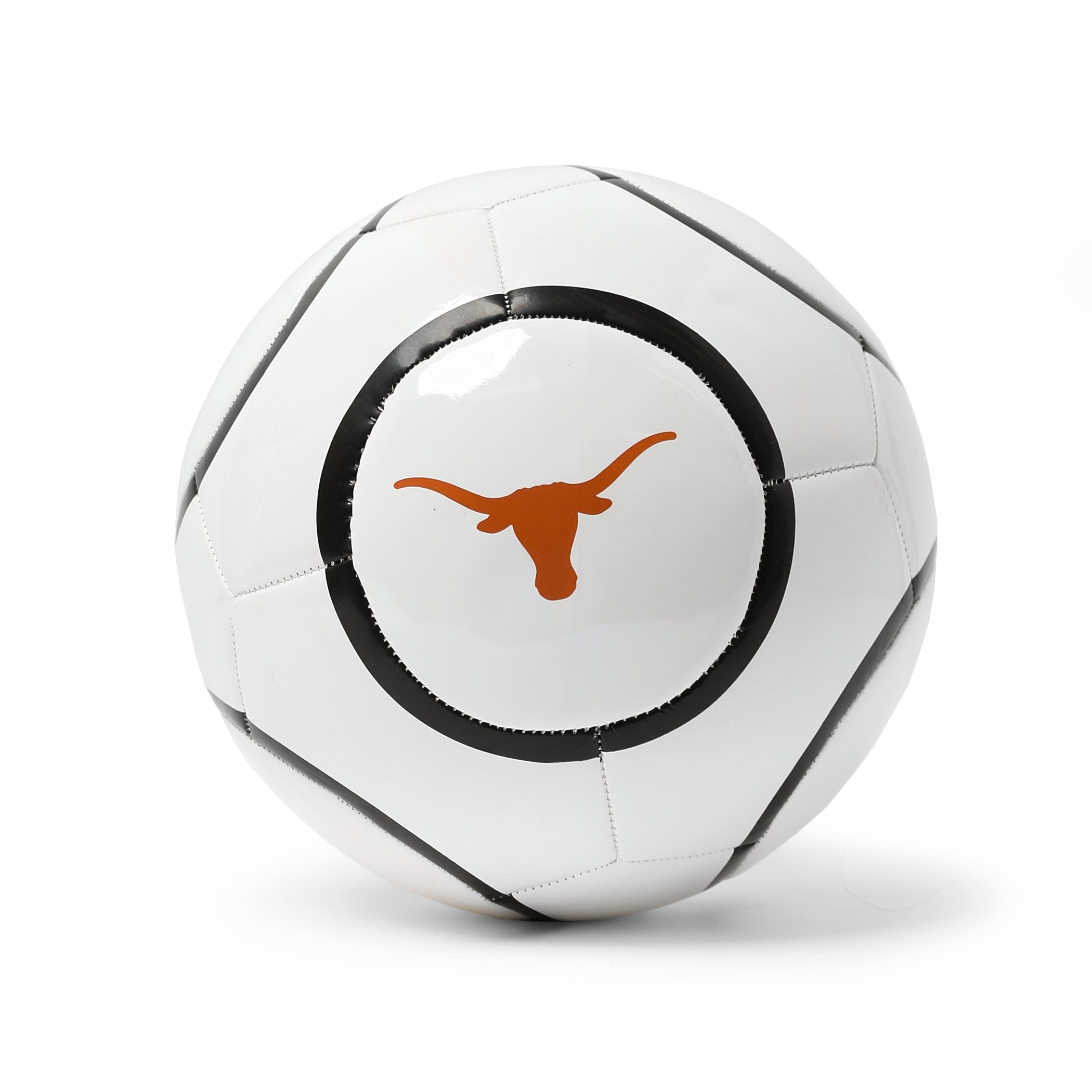 Texas Longhorns White Soccer Ball
