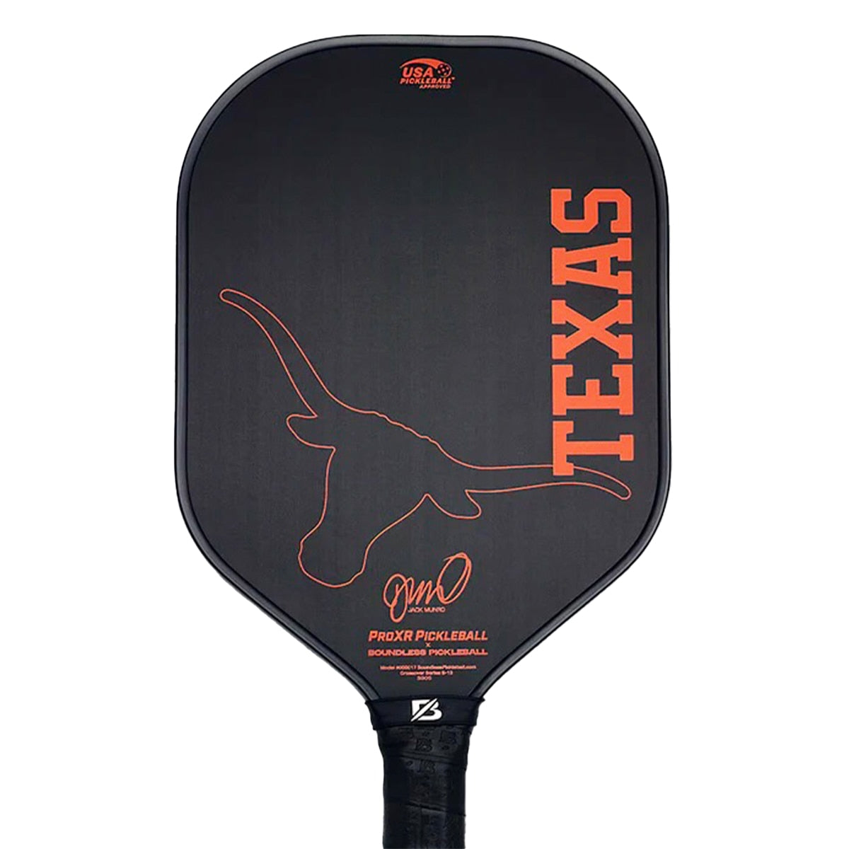 Jack Munro x Texas Longhorns Crossover Pickleball Paddle