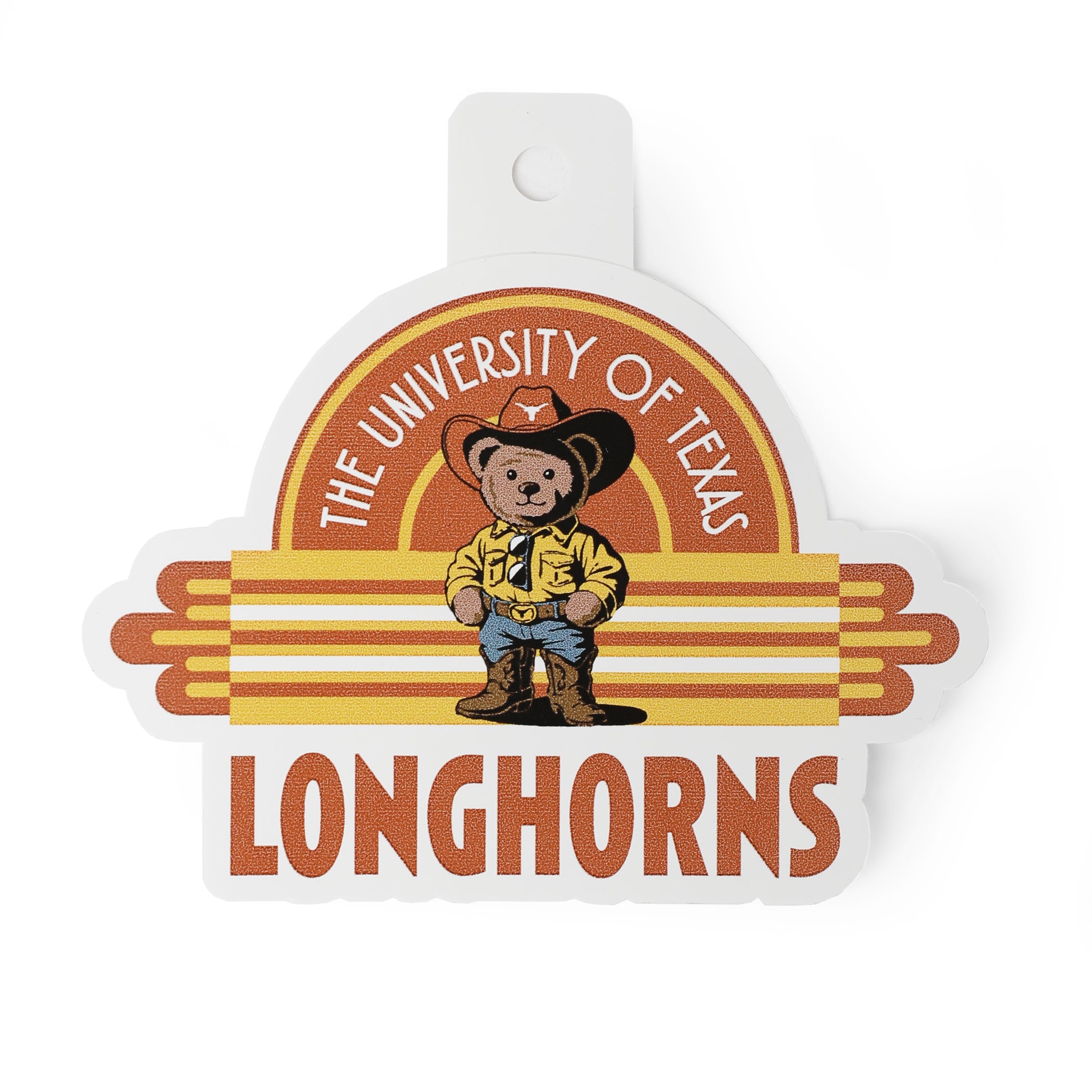 Texas Longhorns Bear Sticker