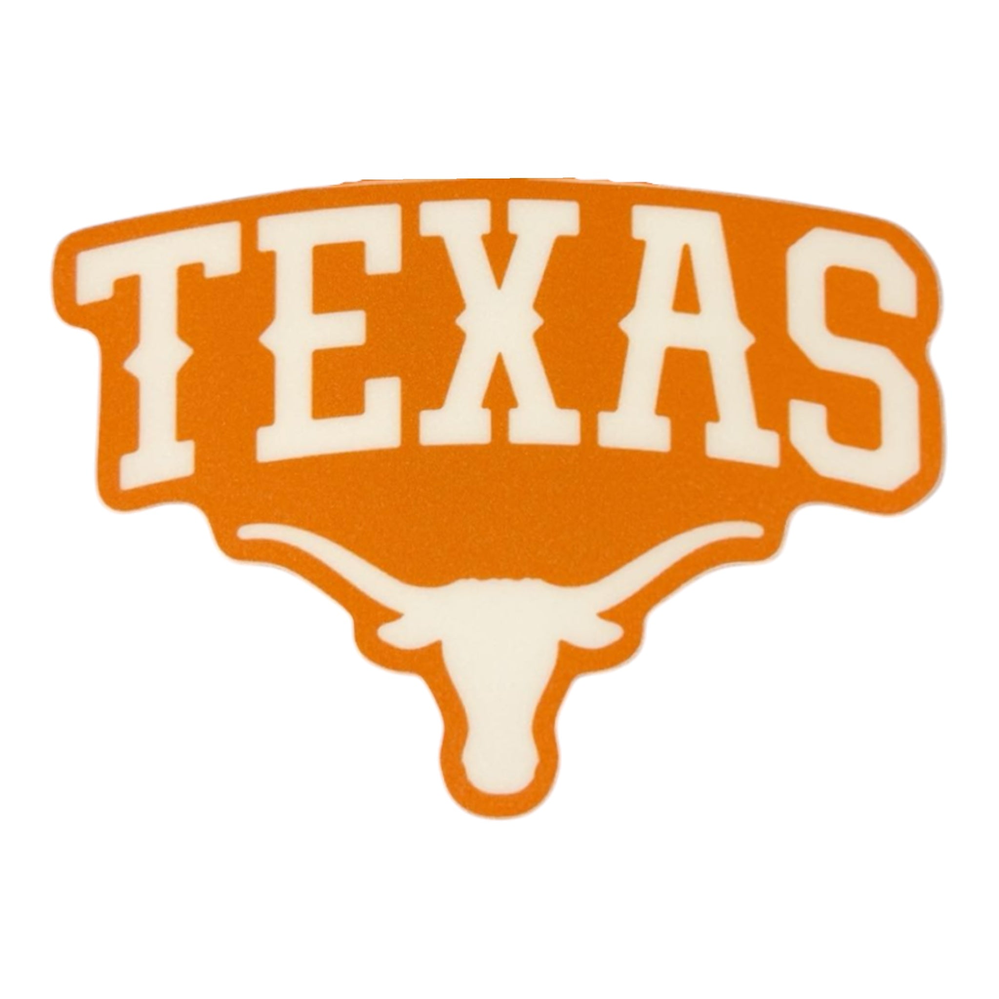 Texas Longhorns Steerhead over Texas Sticker