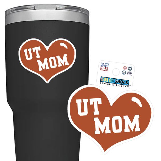UT Mom Rugged Sticker