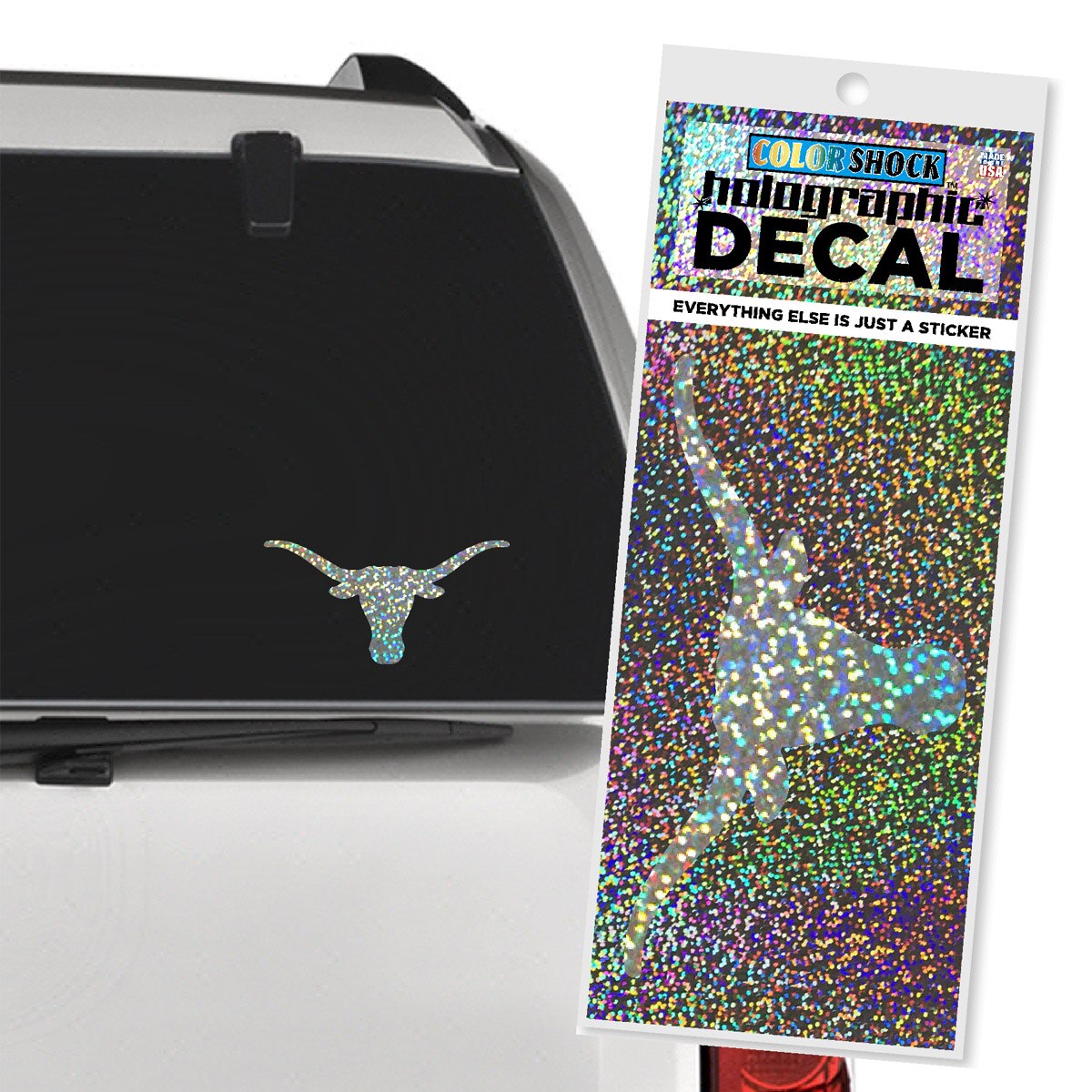 Texas Longhorns Holographic Decal