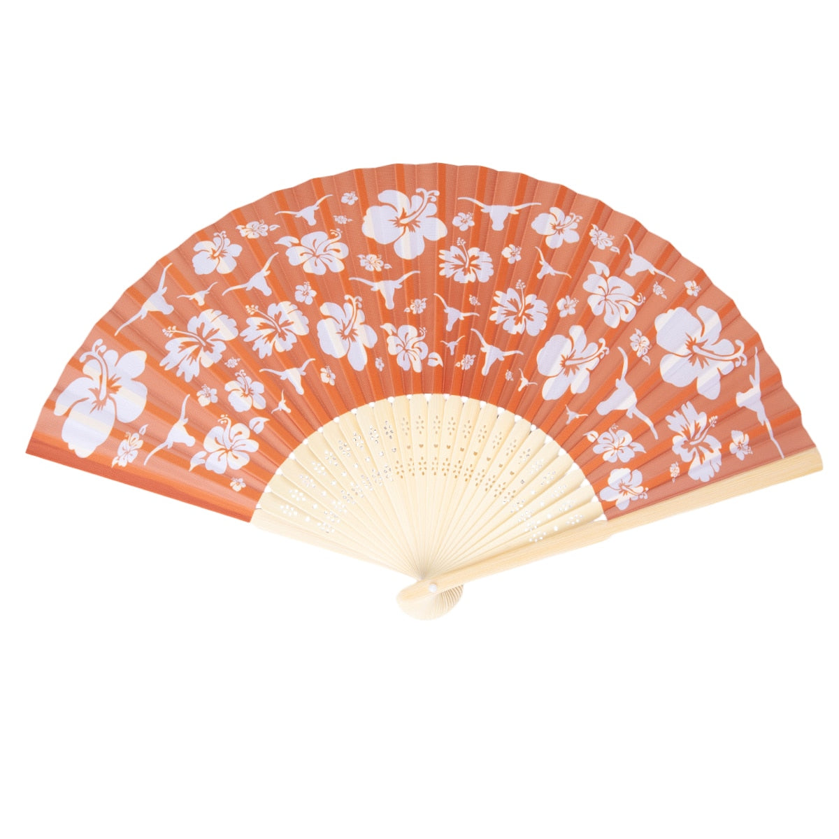 Texas Longhorns Folding Hand Fan