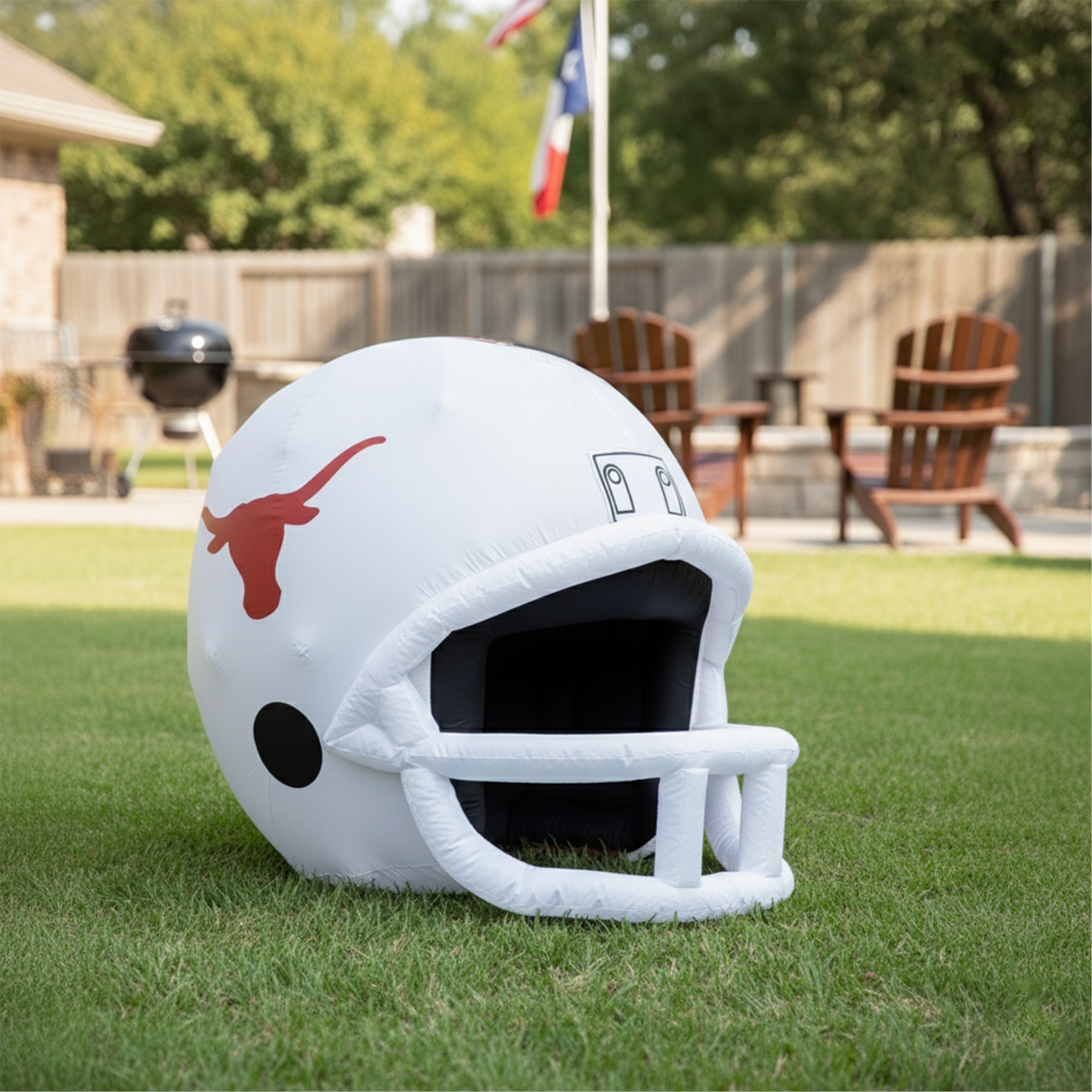Texas Longhorns Led Lit Inflatable Helmet 4Ft