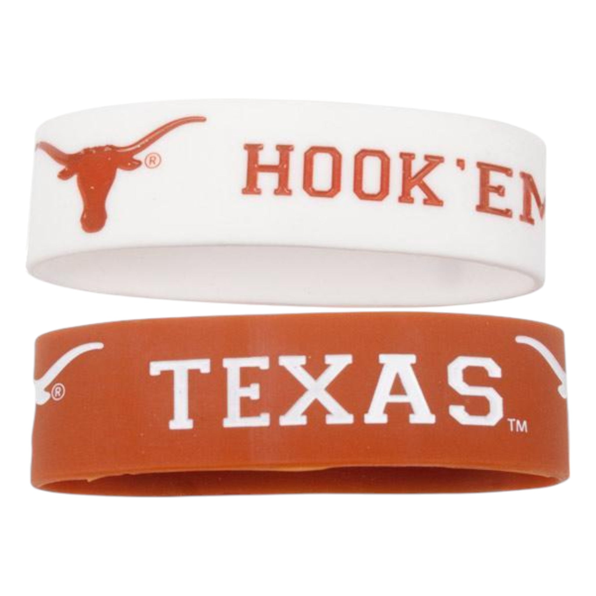 Texas Longhorns Silicone Wrist Bands