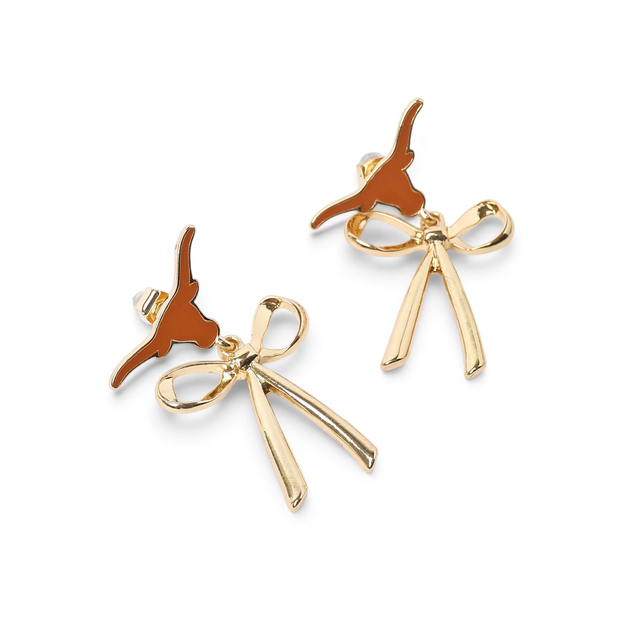 Texas Longhorns Pax Earrings