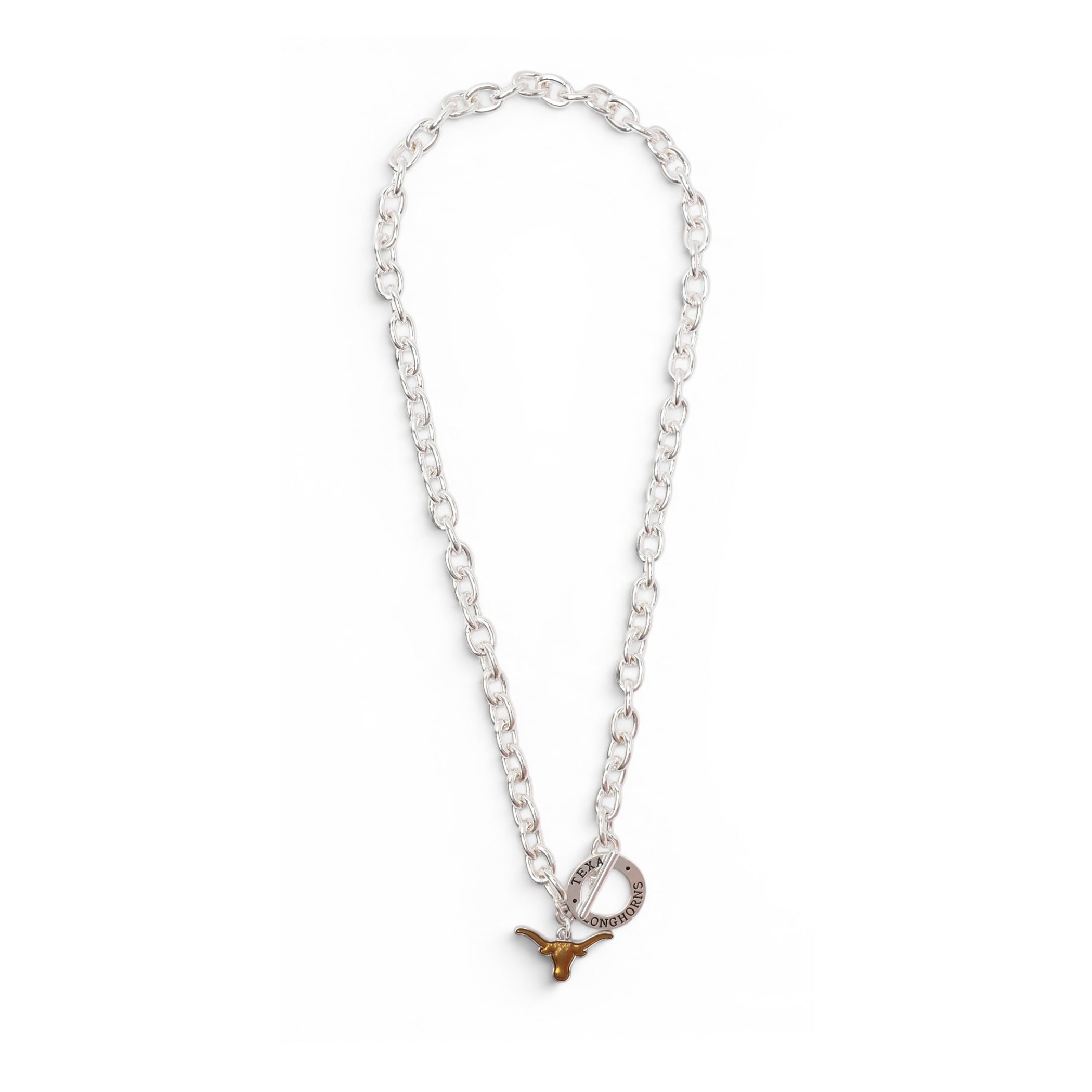 Texas Longhorns Audrey Toggle Necklace