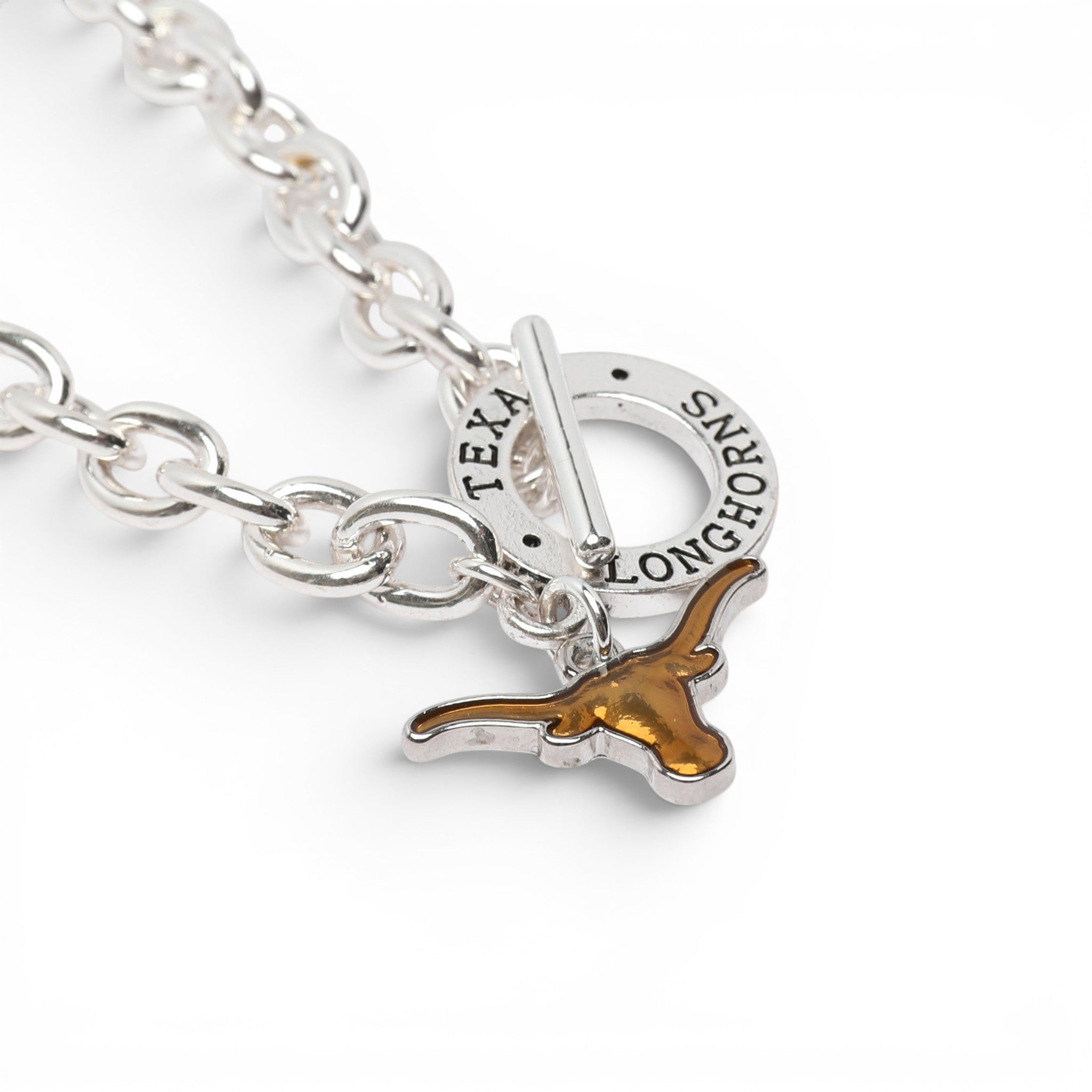 Texas Longhorns Audrey Toggle Necklace