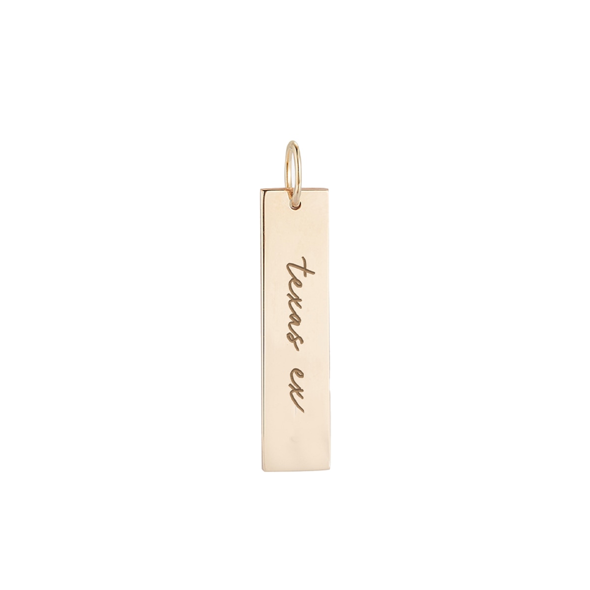Texas Exes Layering Bar - 14K Gold