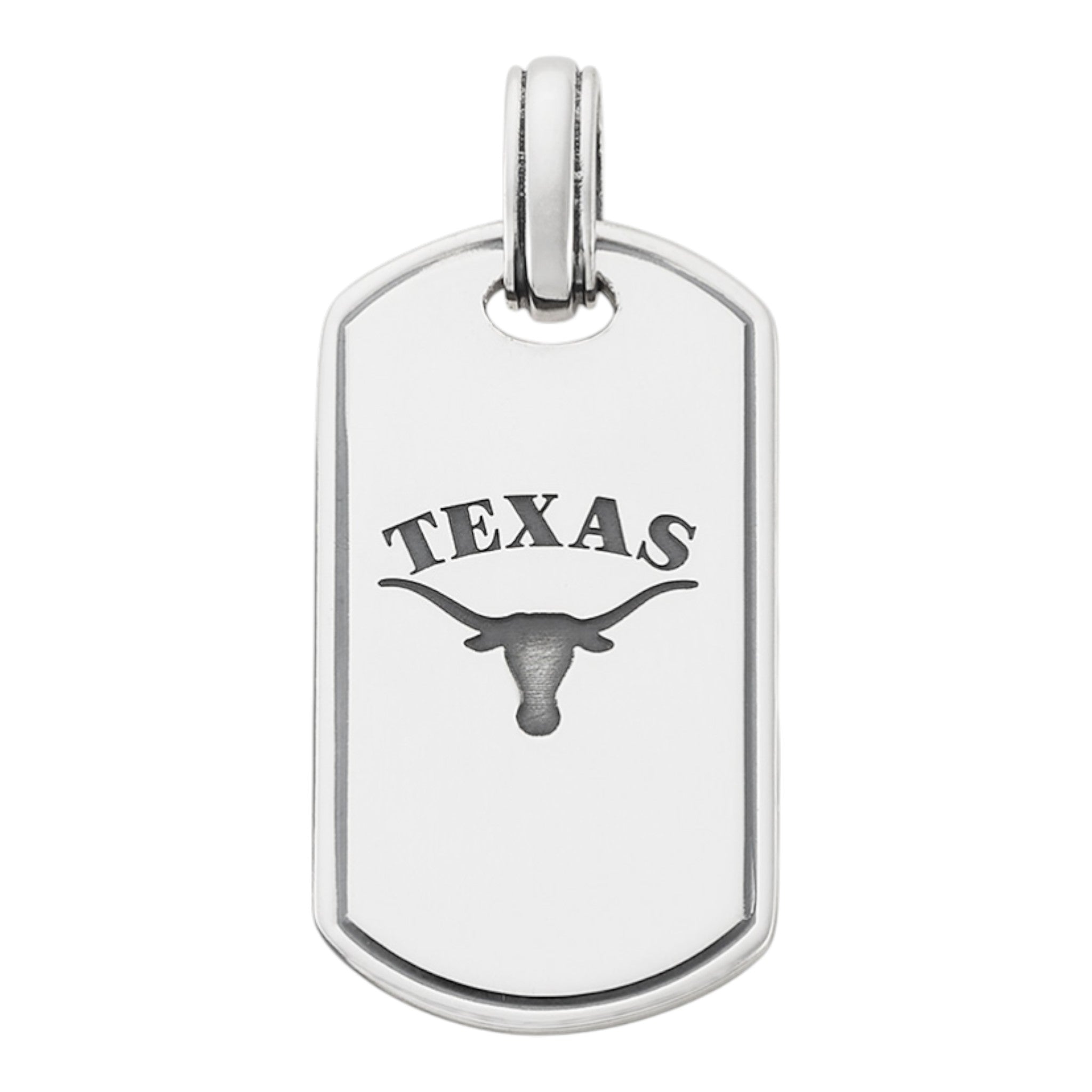 James Avery University of Texas Collegiate Classic Tag Pendant