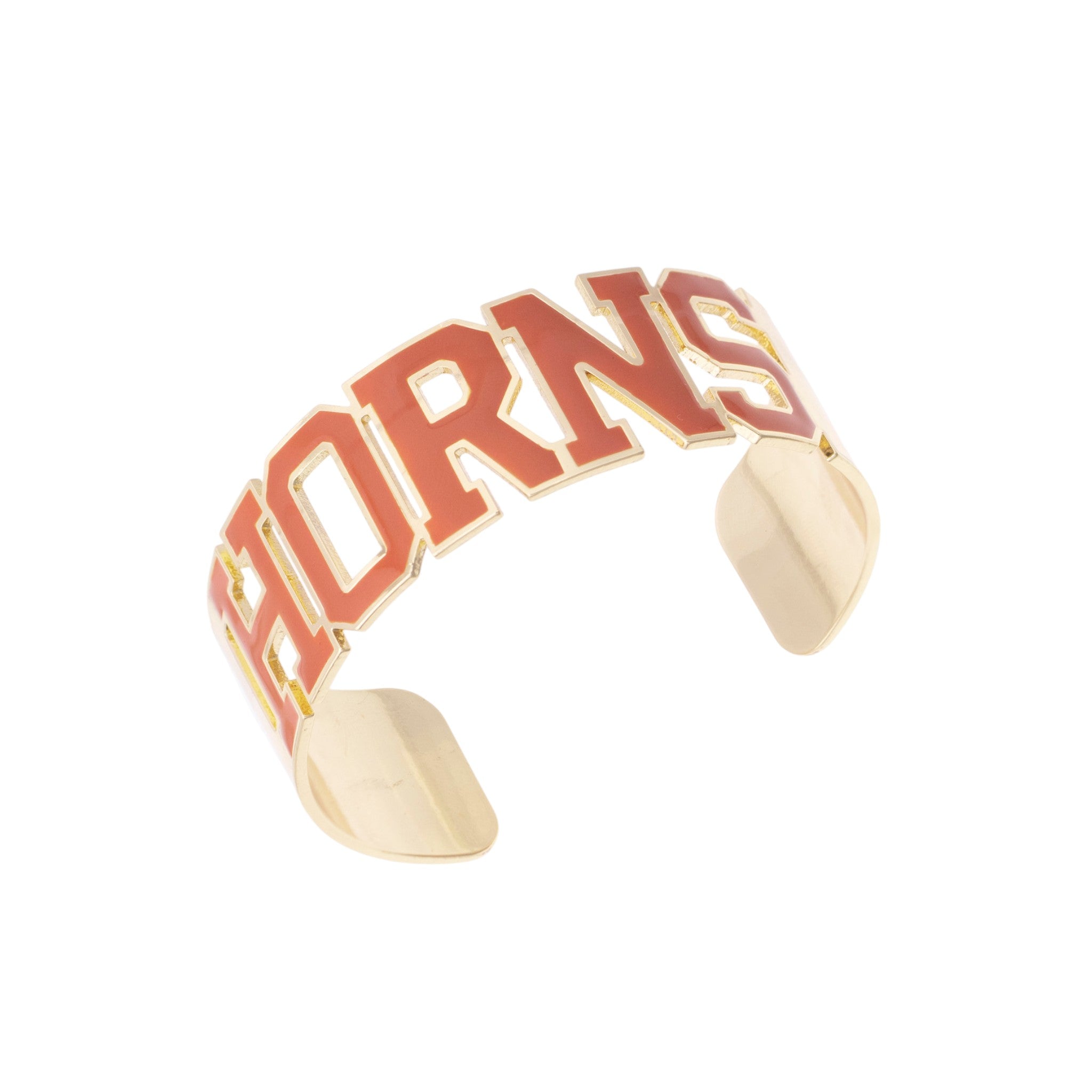 Texas Longhorns Varsity Outline Cuff Bracelet
