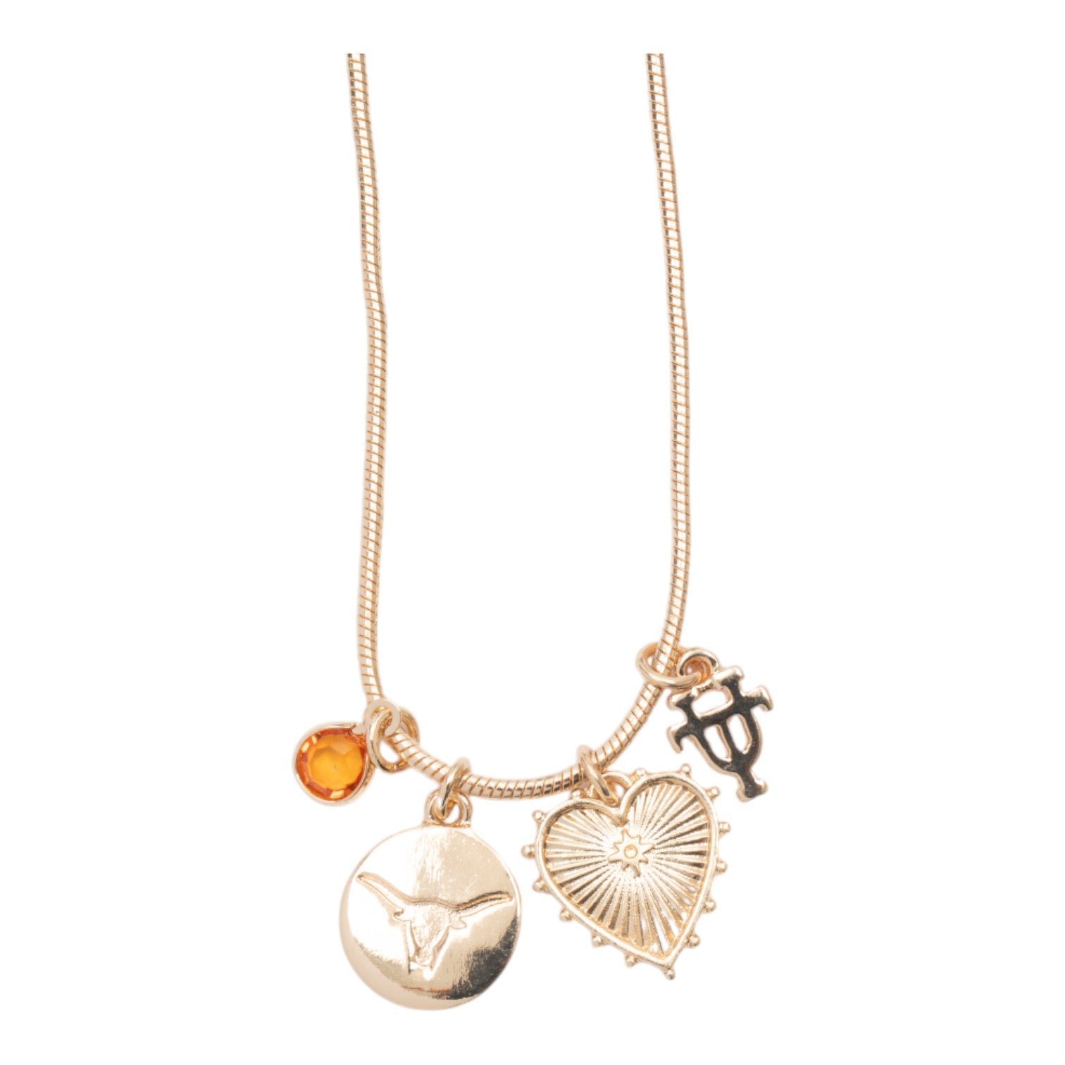 Texas Longhorns Jiji Necklace