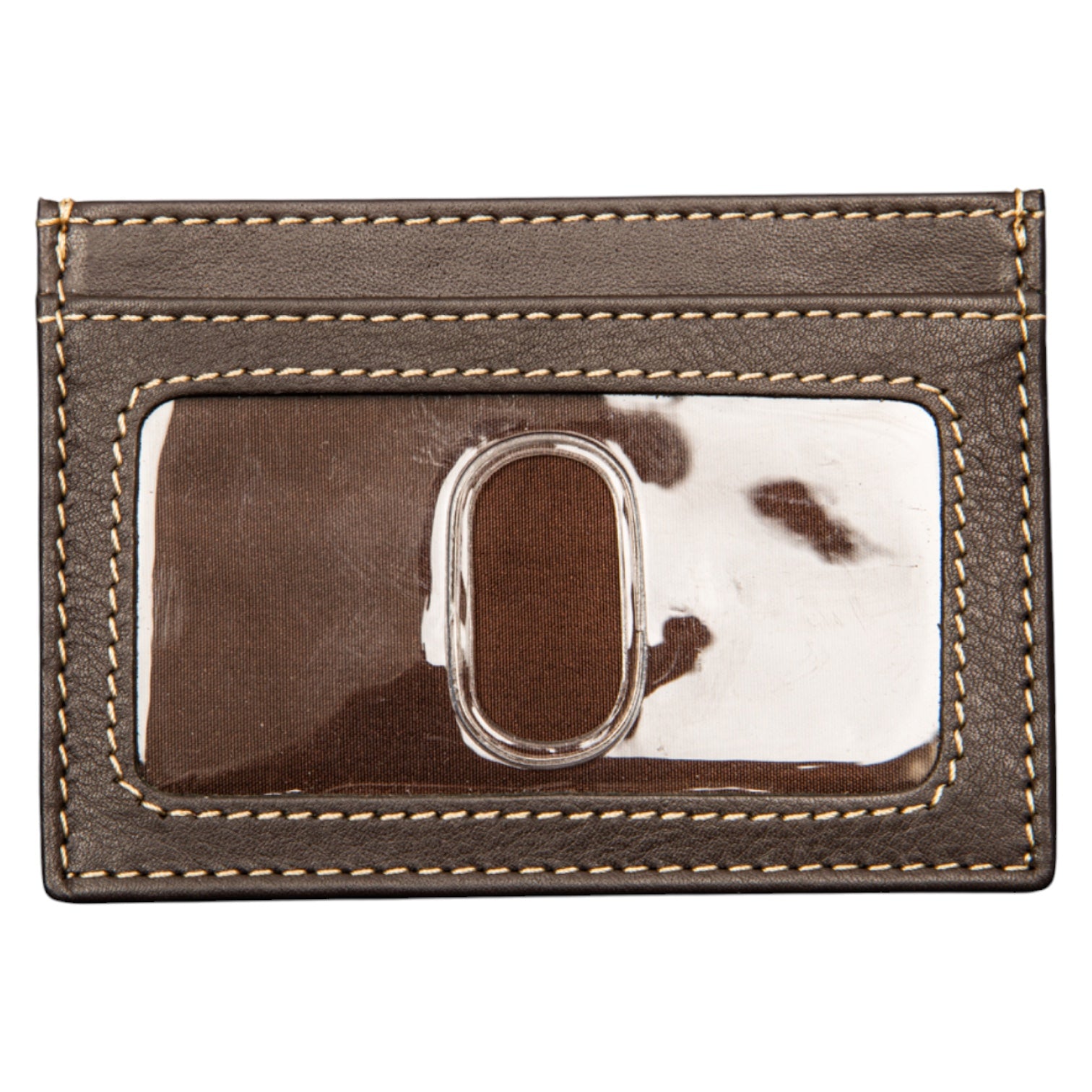 Texas Longhorns Steerhead Leather Card Holder | University Co-op