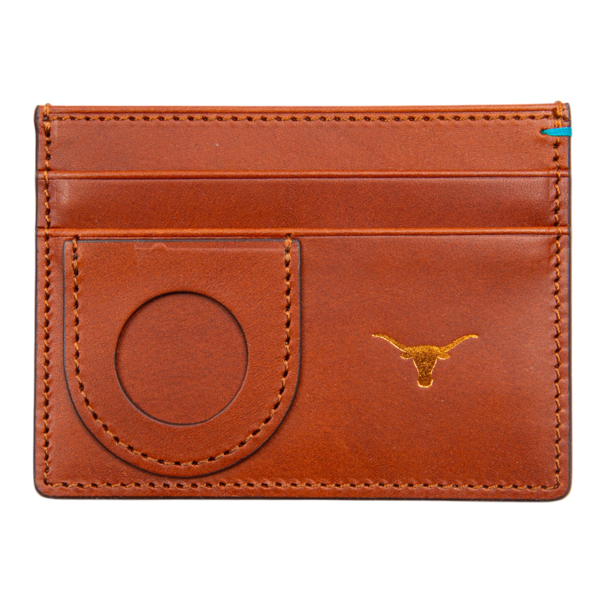 Texas Longhorns Gameday Italian Leather Airtag Wallet