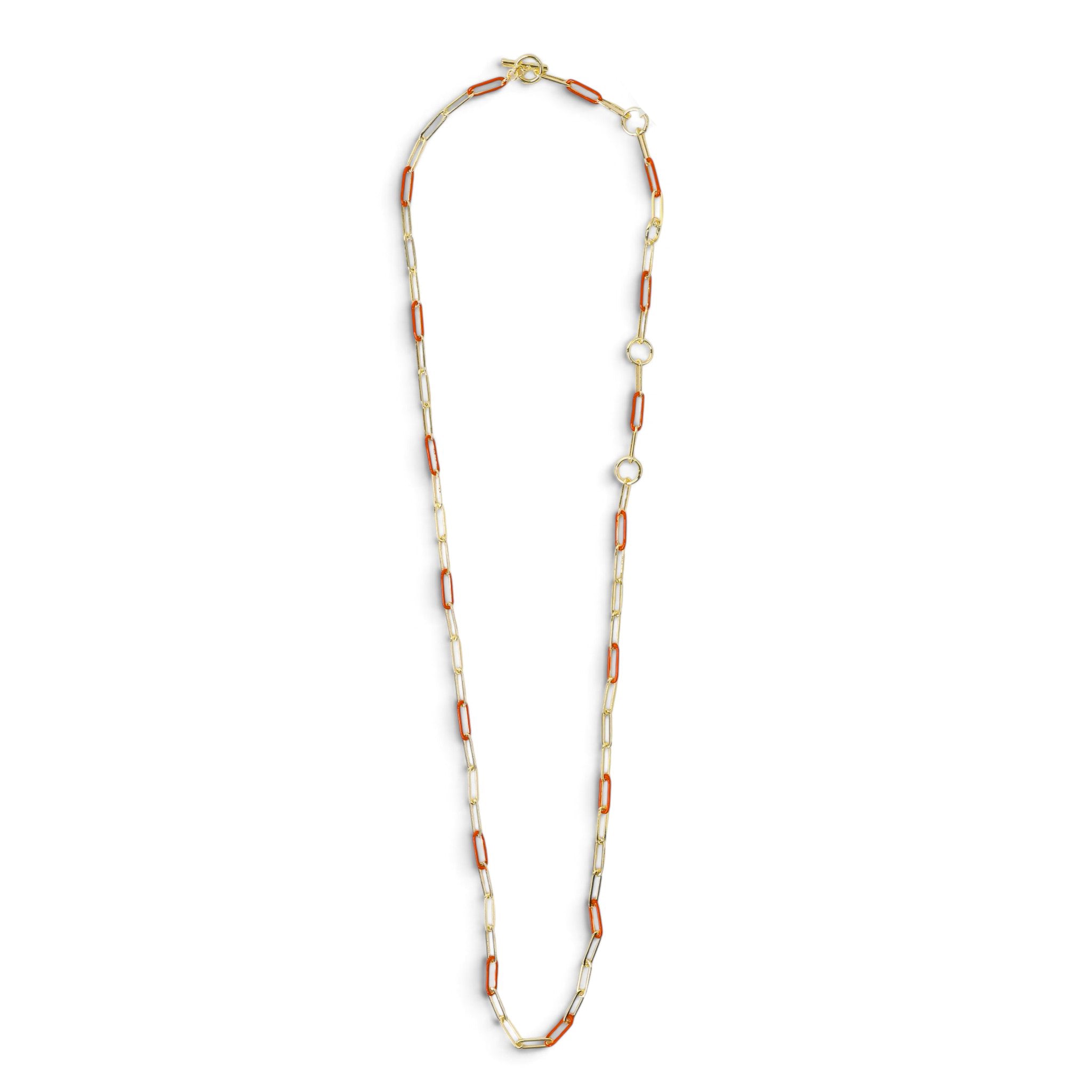 Kendra Scott Courtney Enamel Link and Chain Necklace