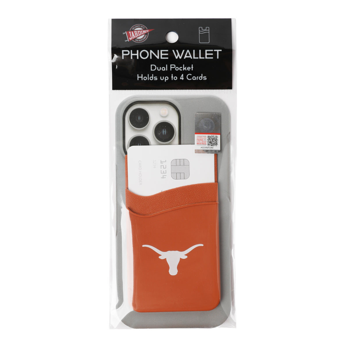 Texas Longhorns Burnt Orange Phone Wallet