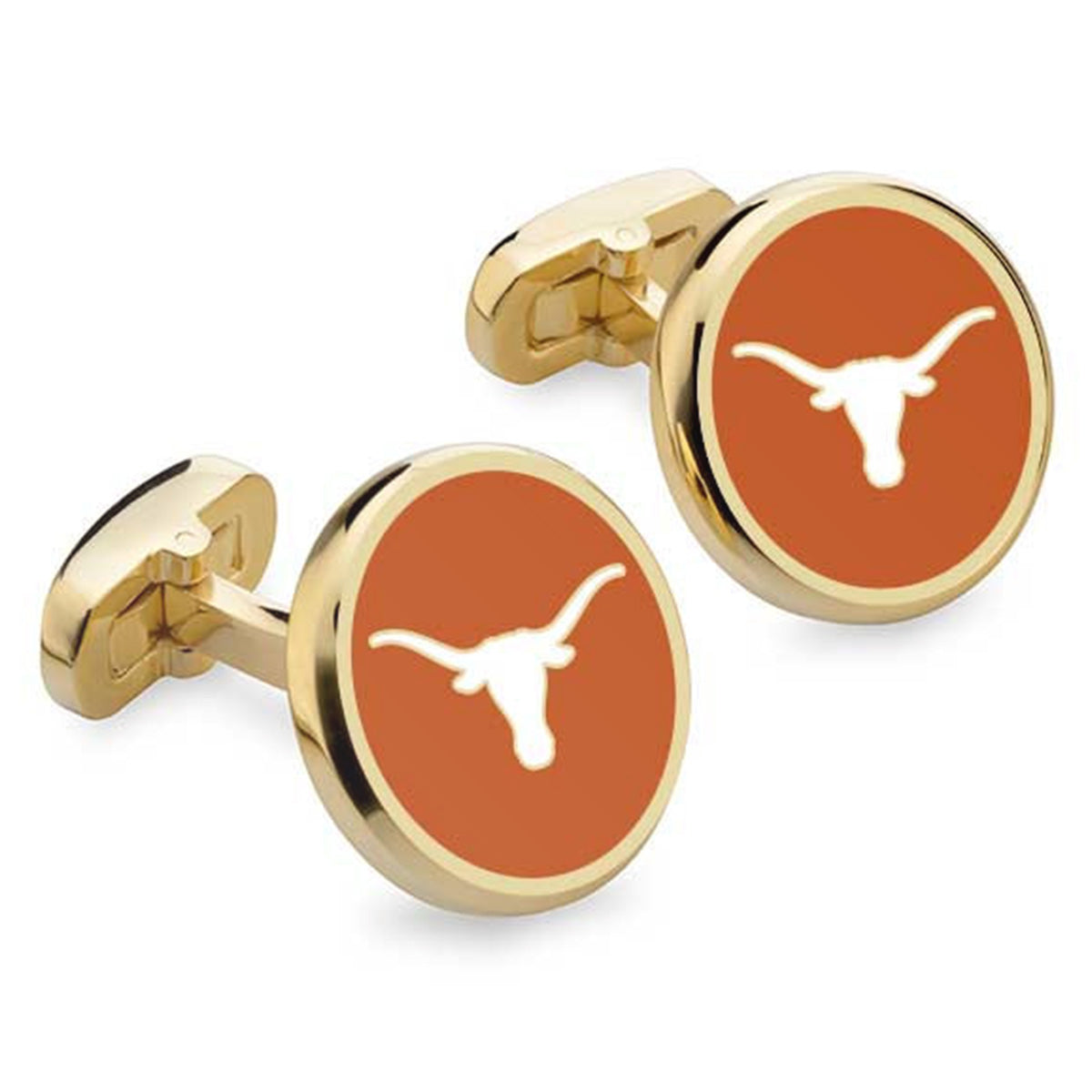 M.LaHart Texas Longhorns Enamel Cufflinks