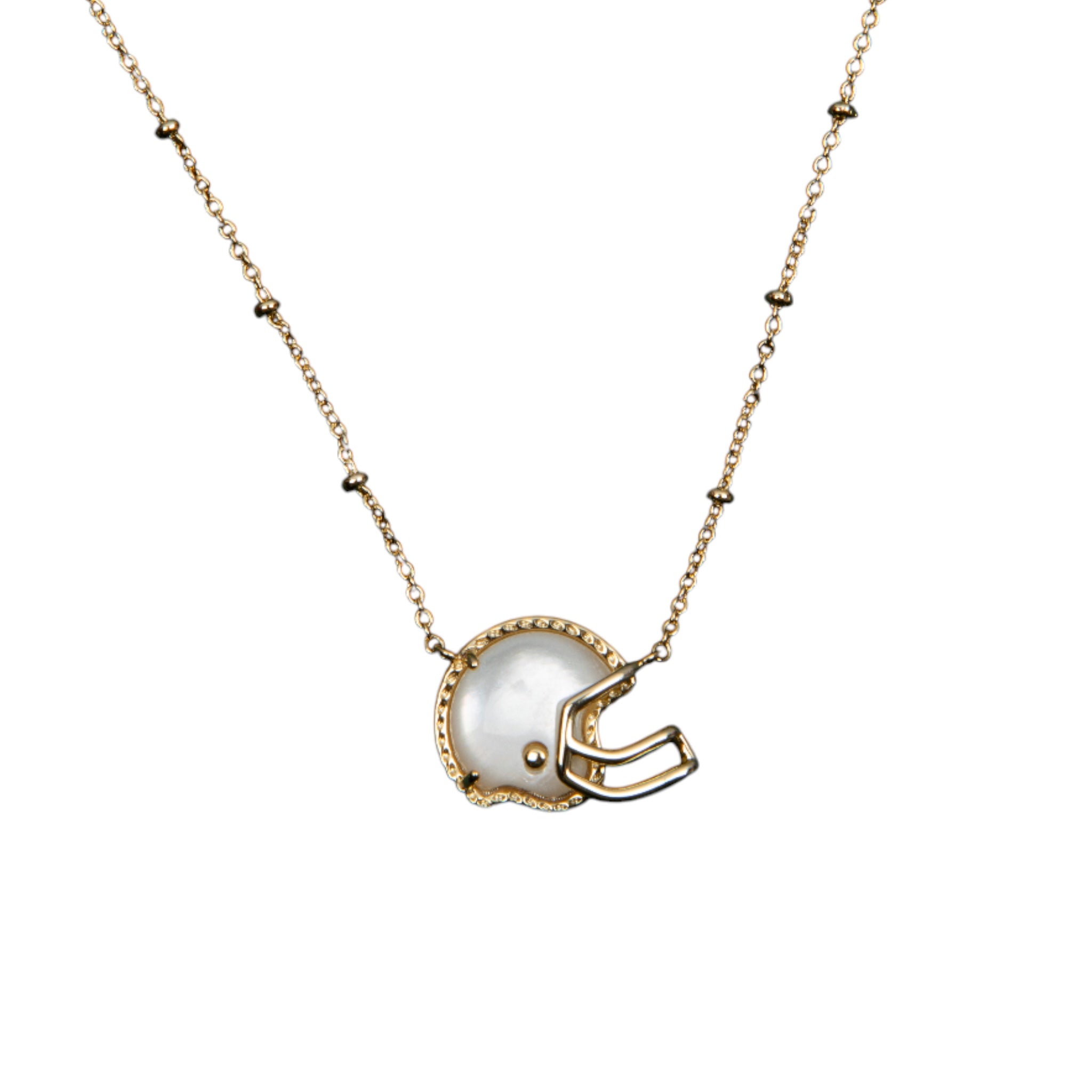 Kendra Scott Football Helmet Short Pendant Necklace