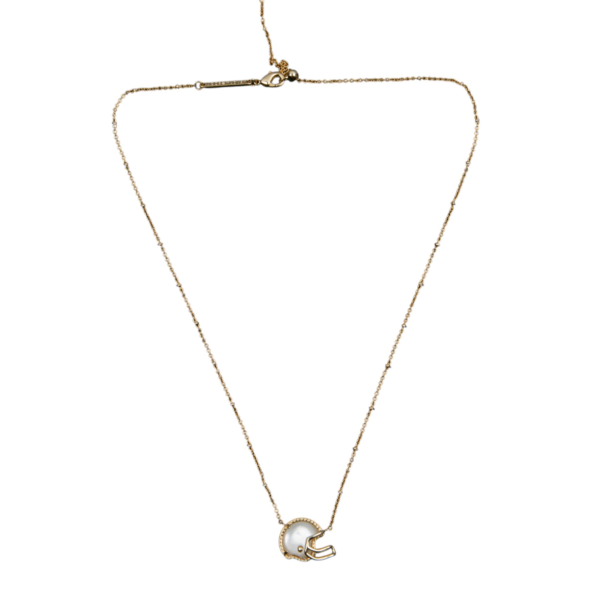 Kendra Scott Football Helmet Short Pendant Necklace