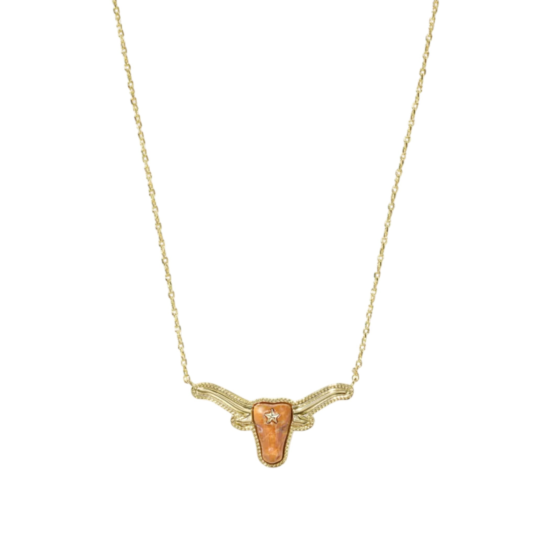 Kendra Scott Longhorn Short Pendant Necklace