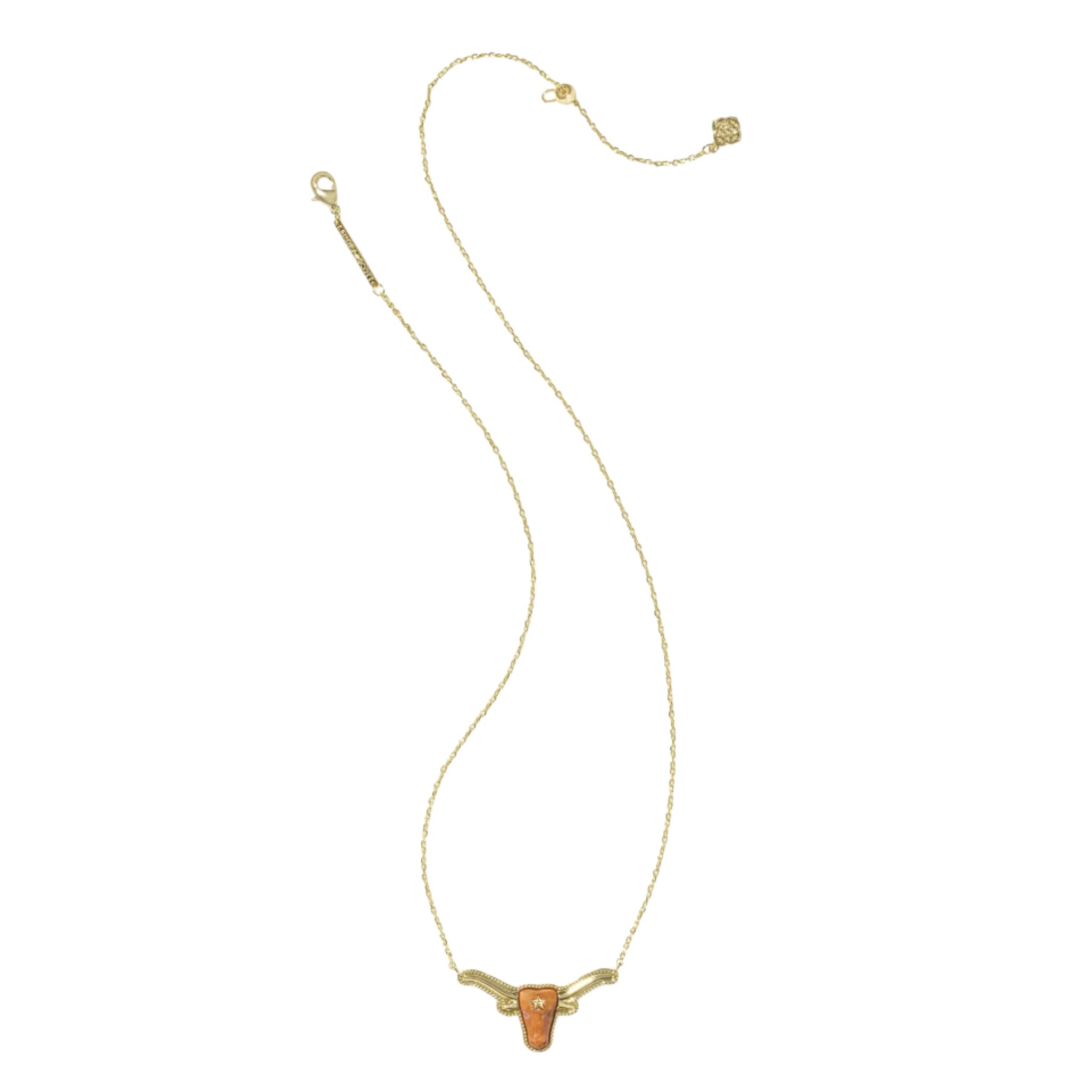 Kendra Scott Longhorn Short Pendant Necklace