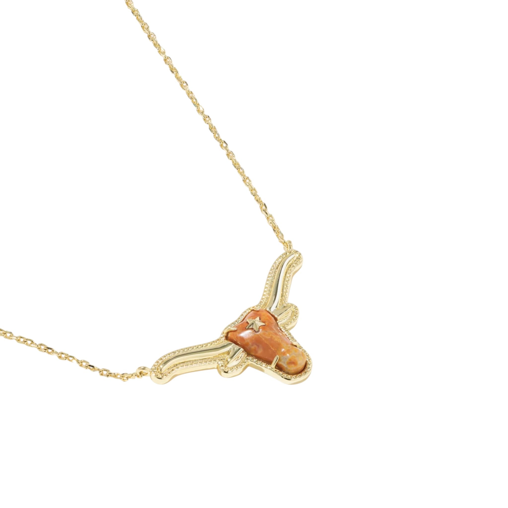 Kendra Scott Longhorn Short Pendant Necklace