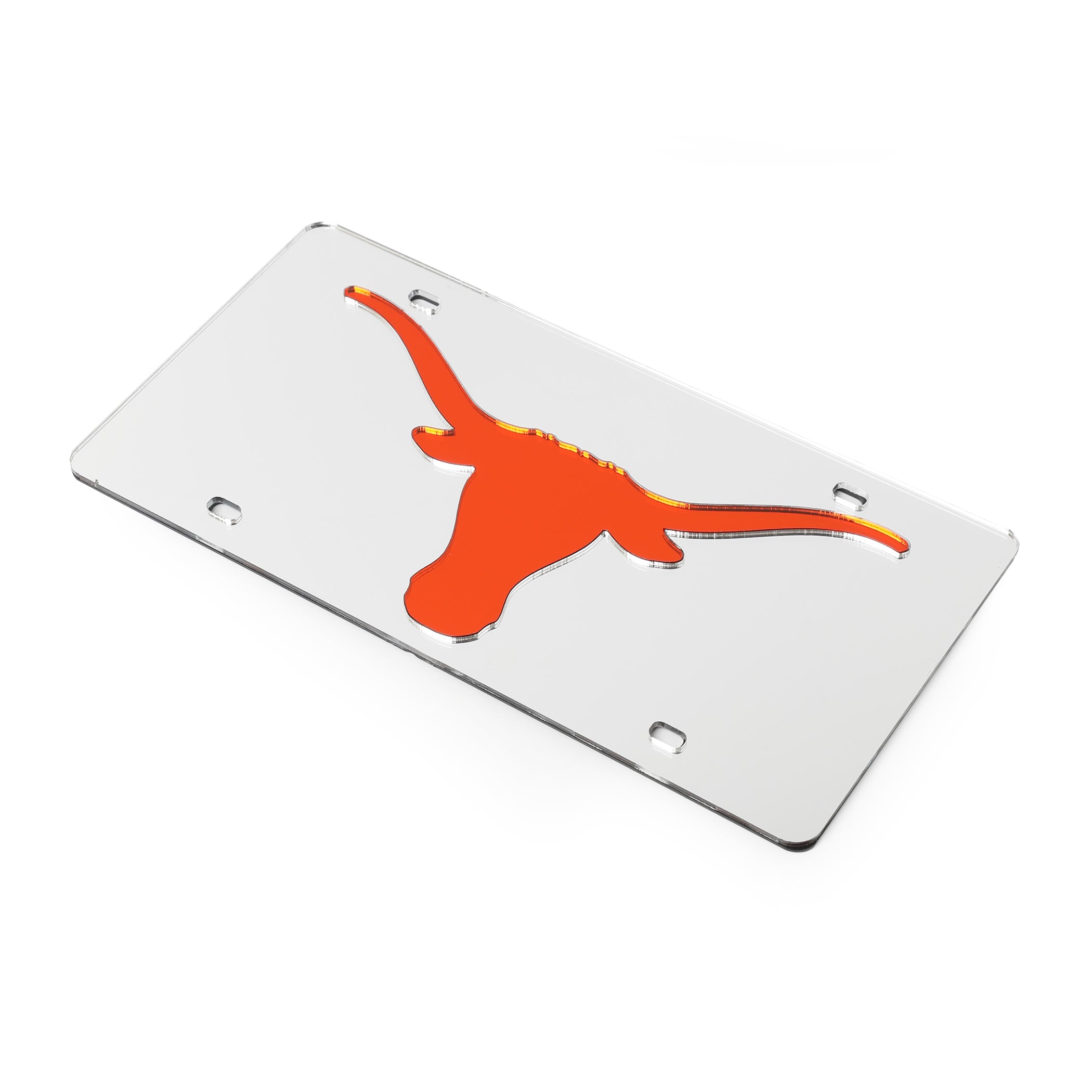 Texas Longhorns Steerhead Auto Plate 