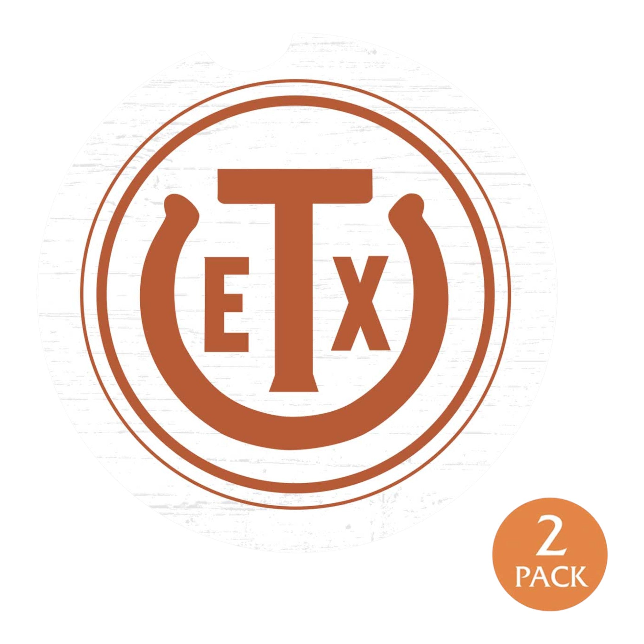 Texas Exes Car Coaster - 2 Pack
