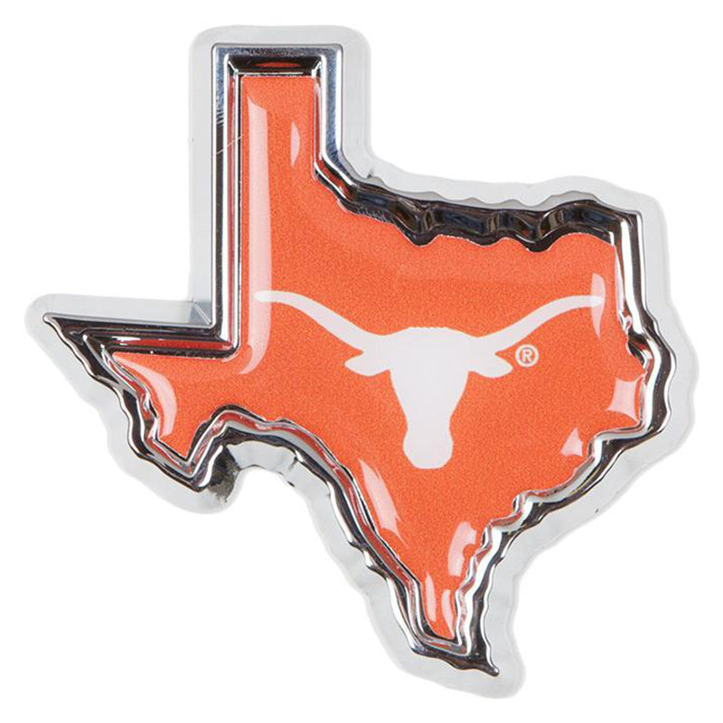 State of Texas Longhorn Car Emblem - 3” x 3”