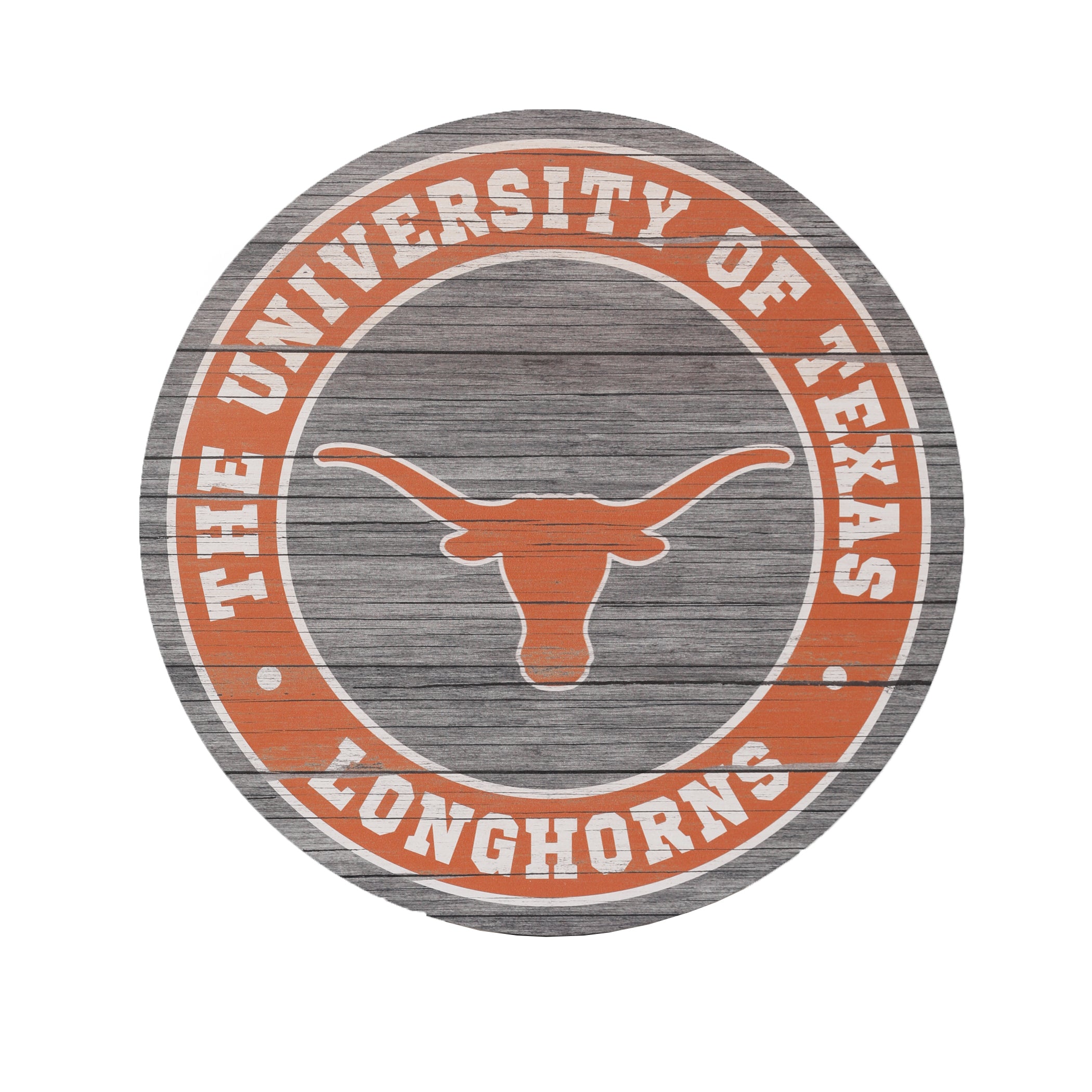 Texas Longhorns Round Sign - 18"