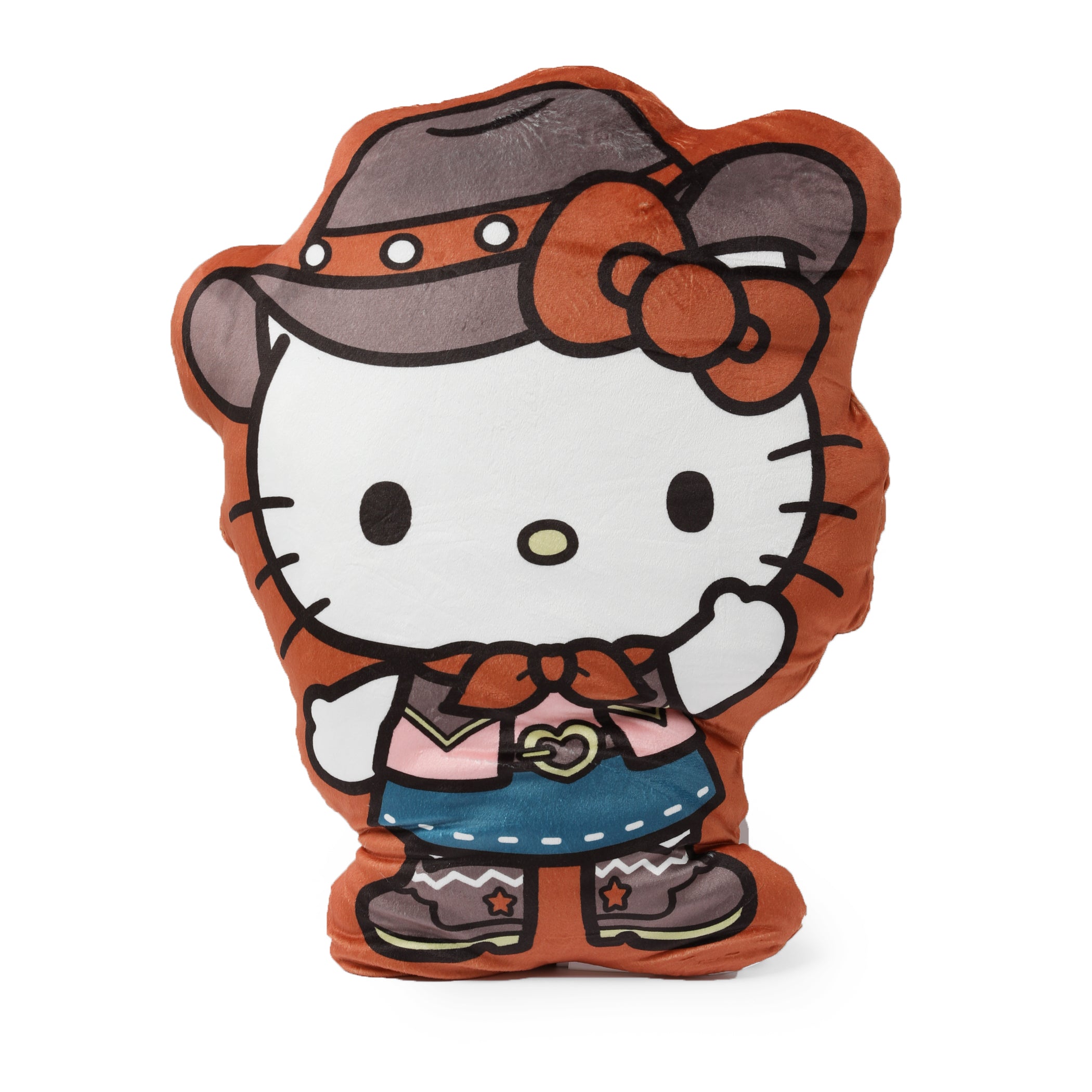 Texas Longhorns Hello Kitty Western Pillow -  23"