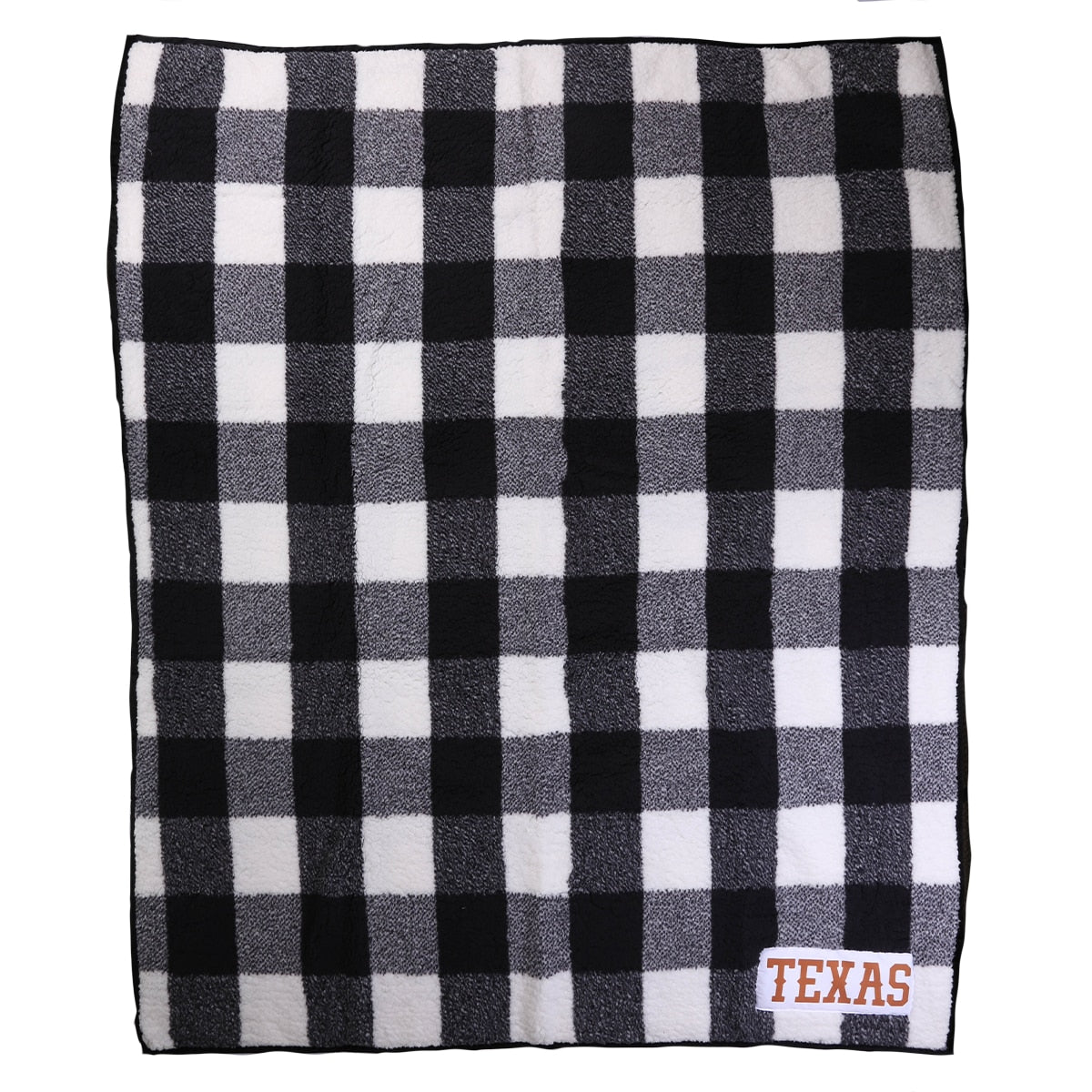 Texas Longhorns Buffalo Check Frosty Blanket