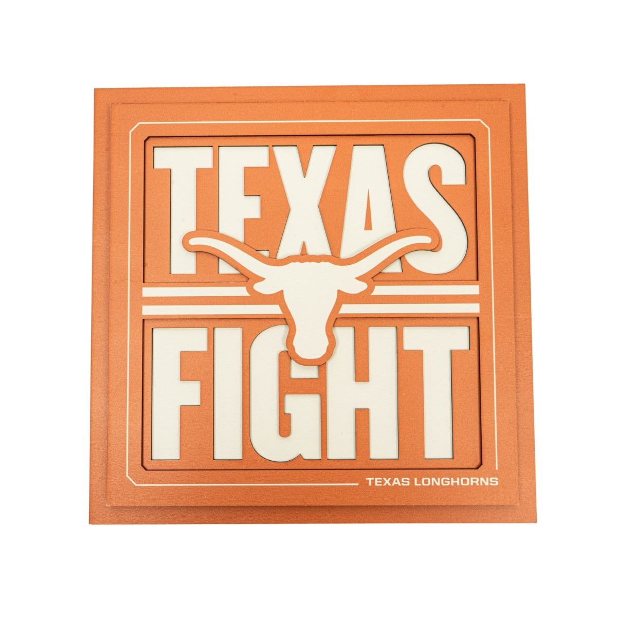 Texas Fight 3D Wall Hanging