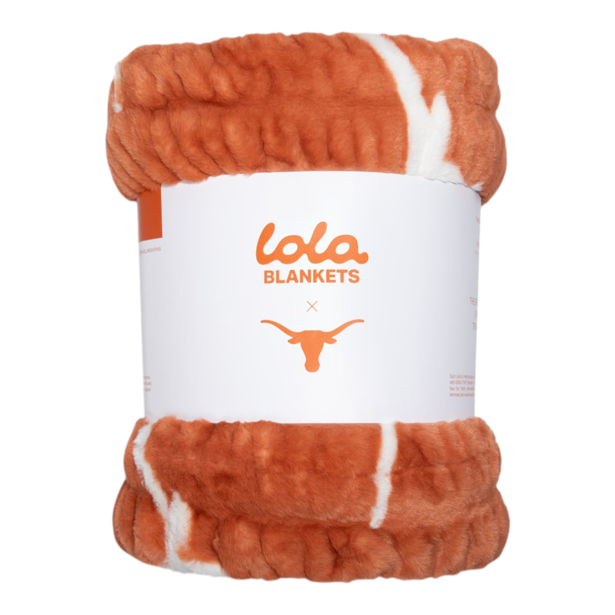 Lola Blankets University of Texas at Austin Two-Tone Large Blanket