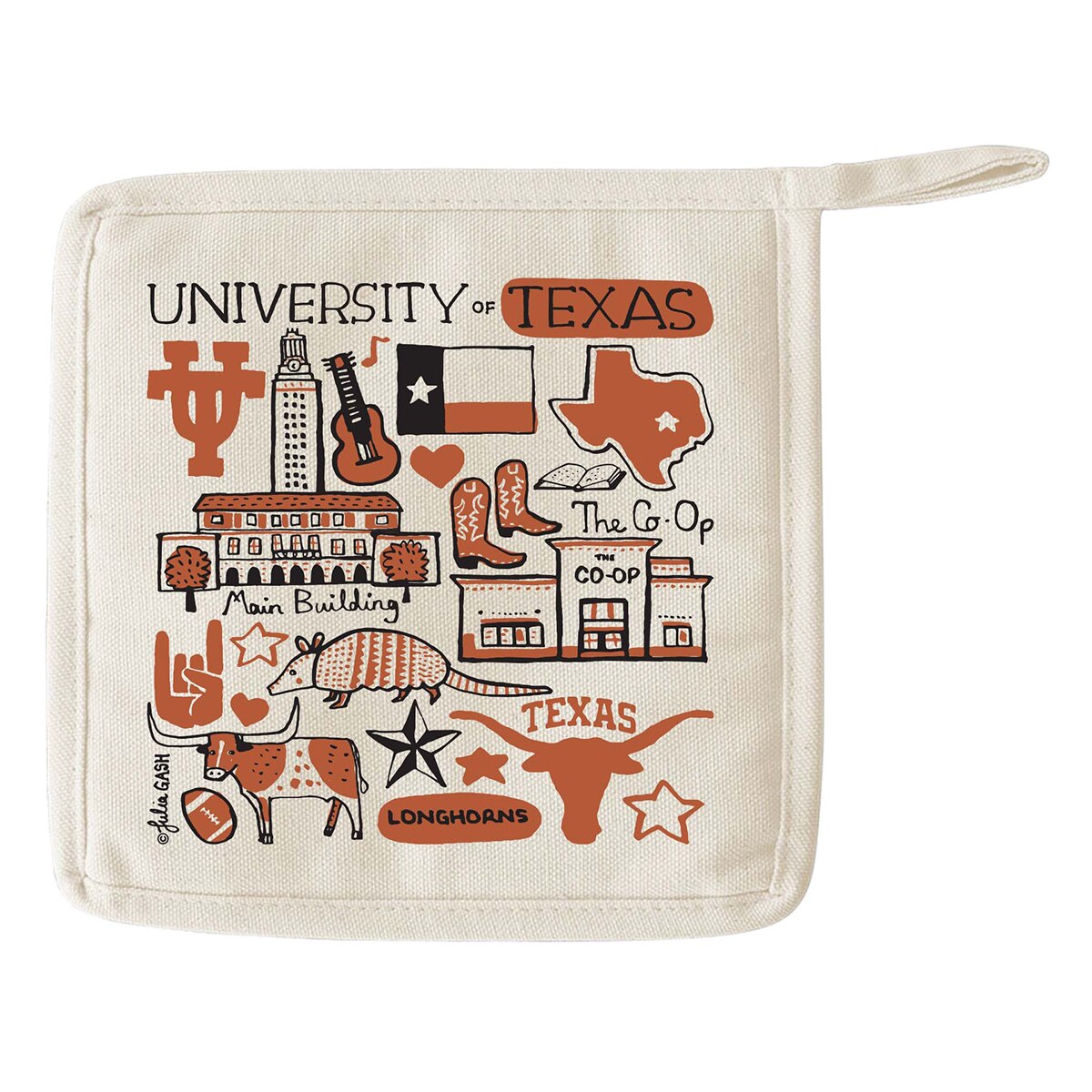 Julia Gash University of Texas Potholder