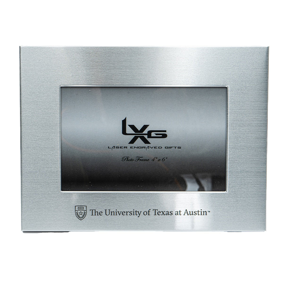 UT Shield Matte Brushed Metal Frame - 4 x 6