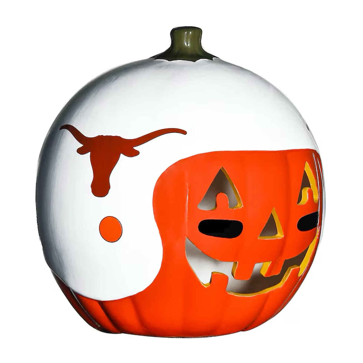 Texas Longhorns XL Ceramic Pumpkin Helmet
