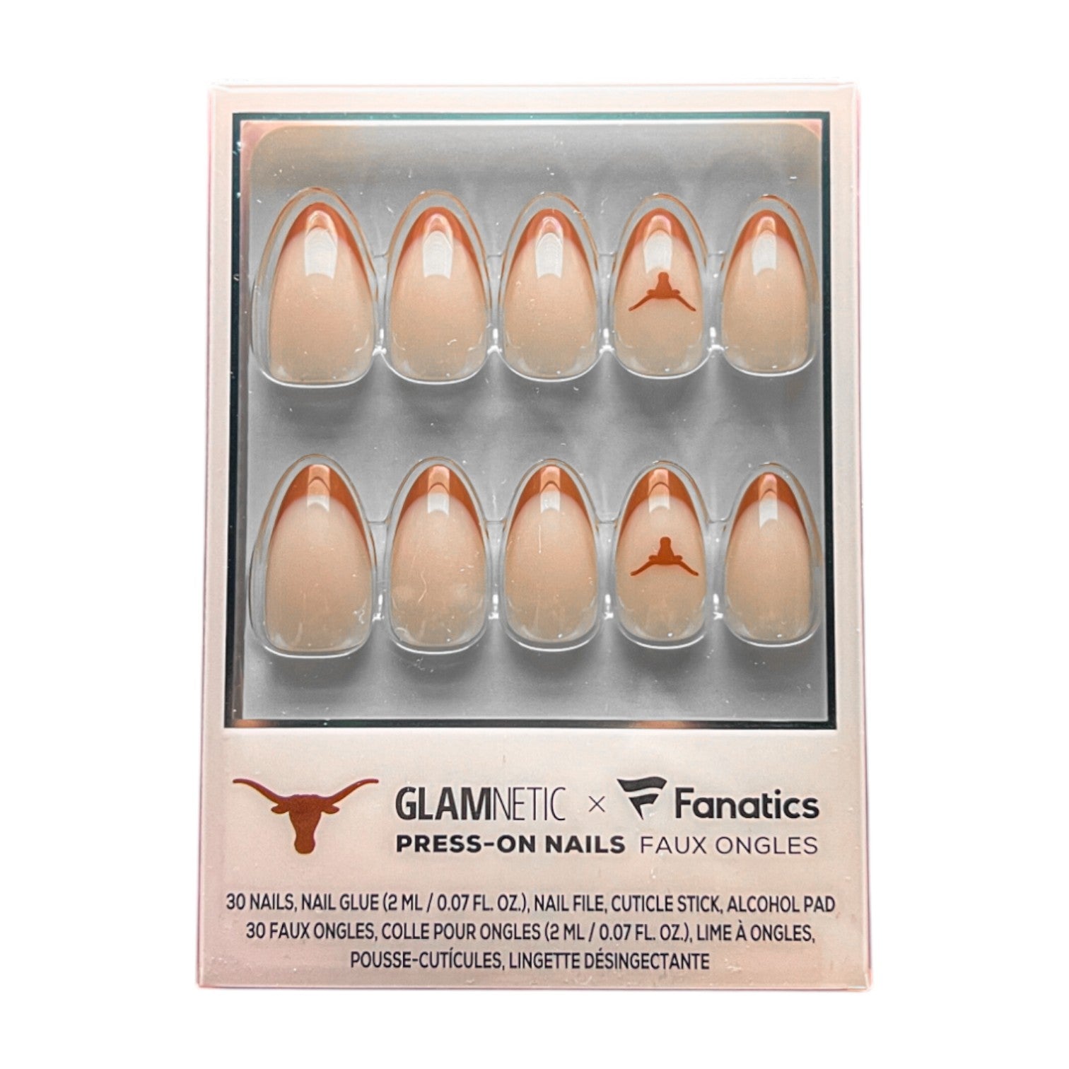 Wincraft Texas Longhorns Glamnetic Press-On Nails