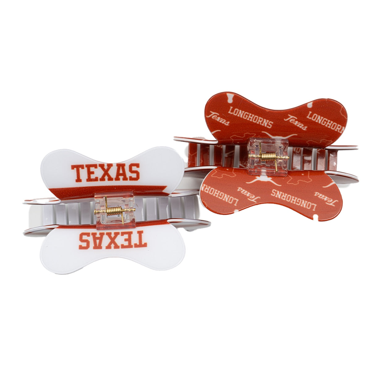 Texas Longhorns Team Hair Claw Set