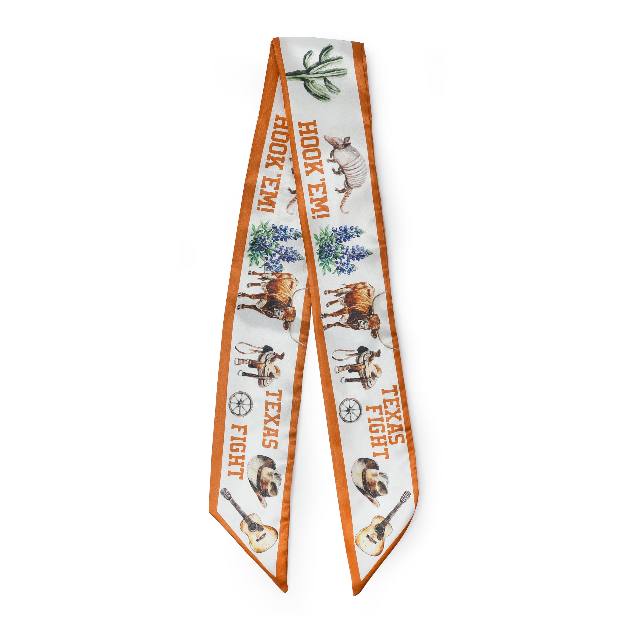 Texas Longhorns Icons Skinny Scarf