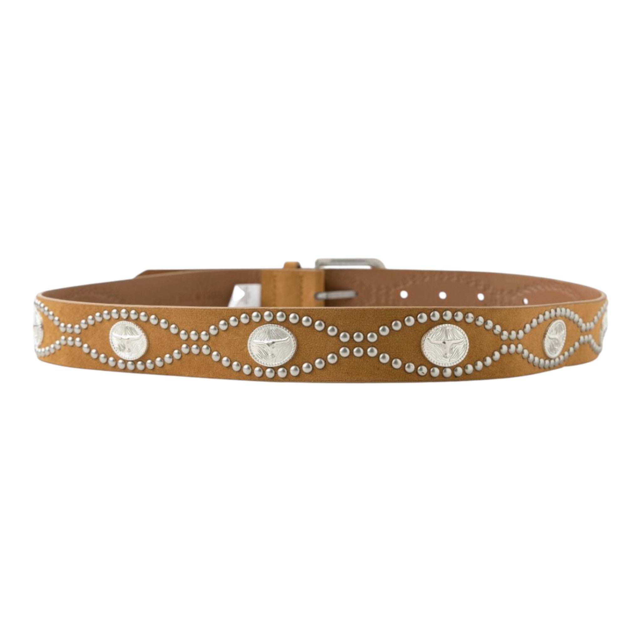 Texas Longhorns Western Studded Pattern Belt