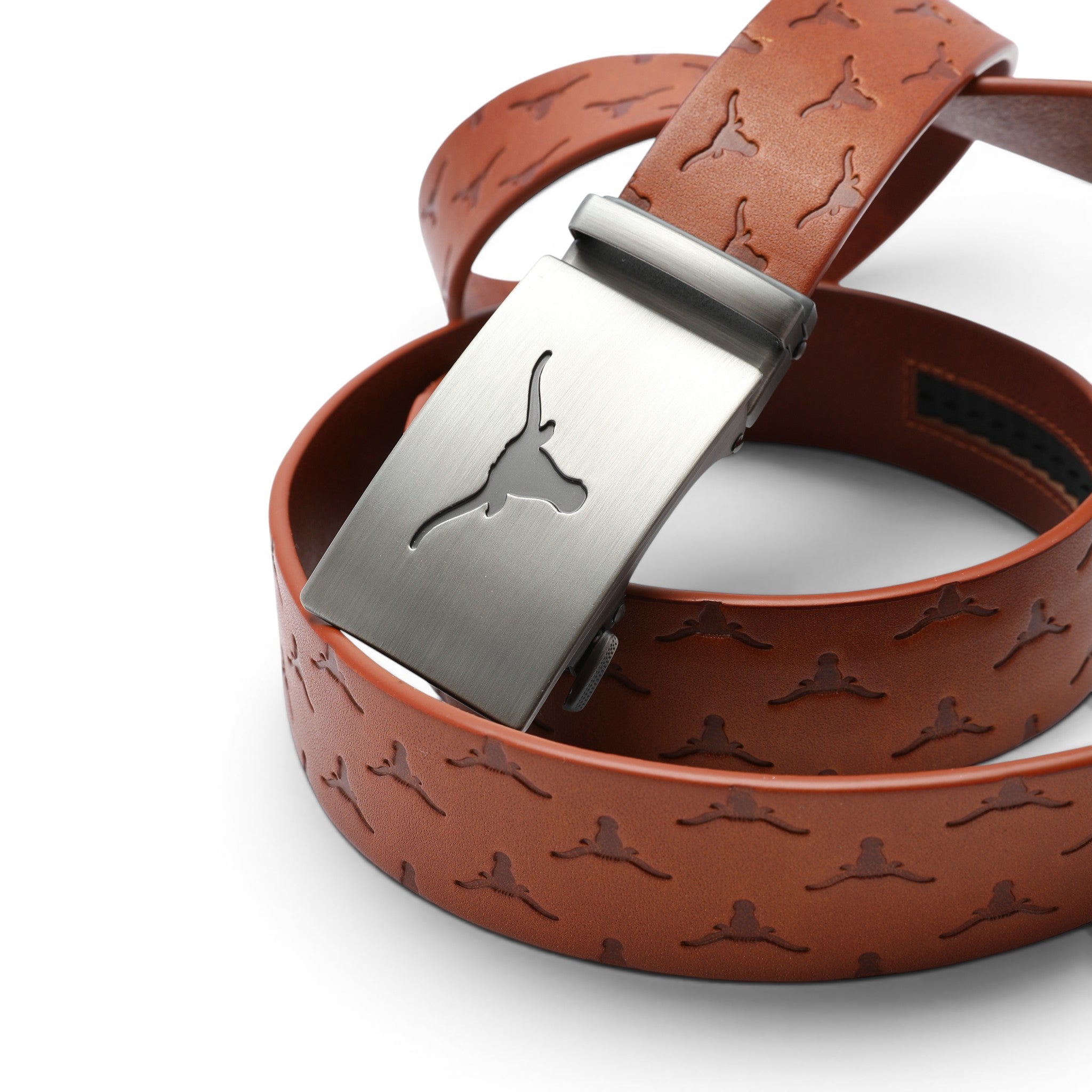Texas Longhorns Brown Ratchet Belt – University Co-op