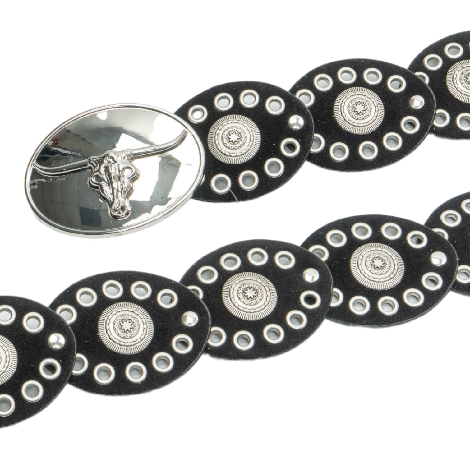 Texas Longhorns Head Concho Belt