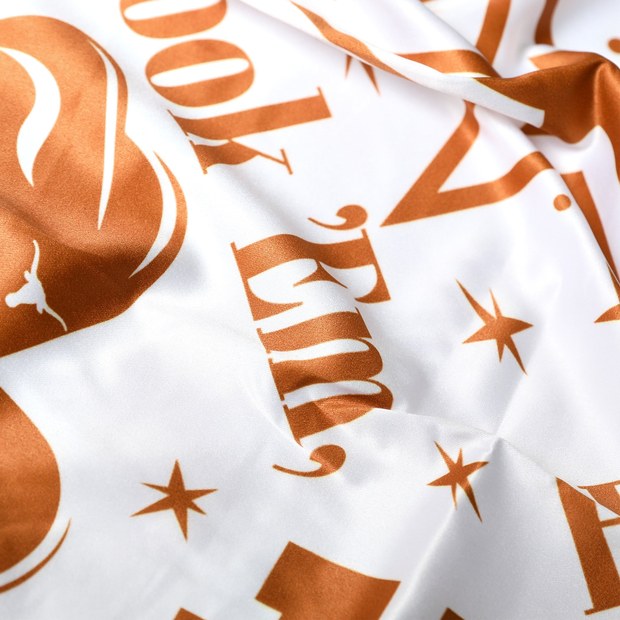 Texas Longhorns Moona Satin Scarf - 27" x 27"
