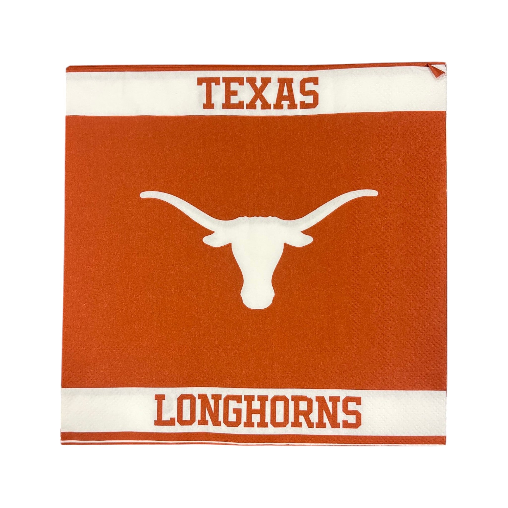 Texas Longhorns Beverage Napkins - 25 Pack