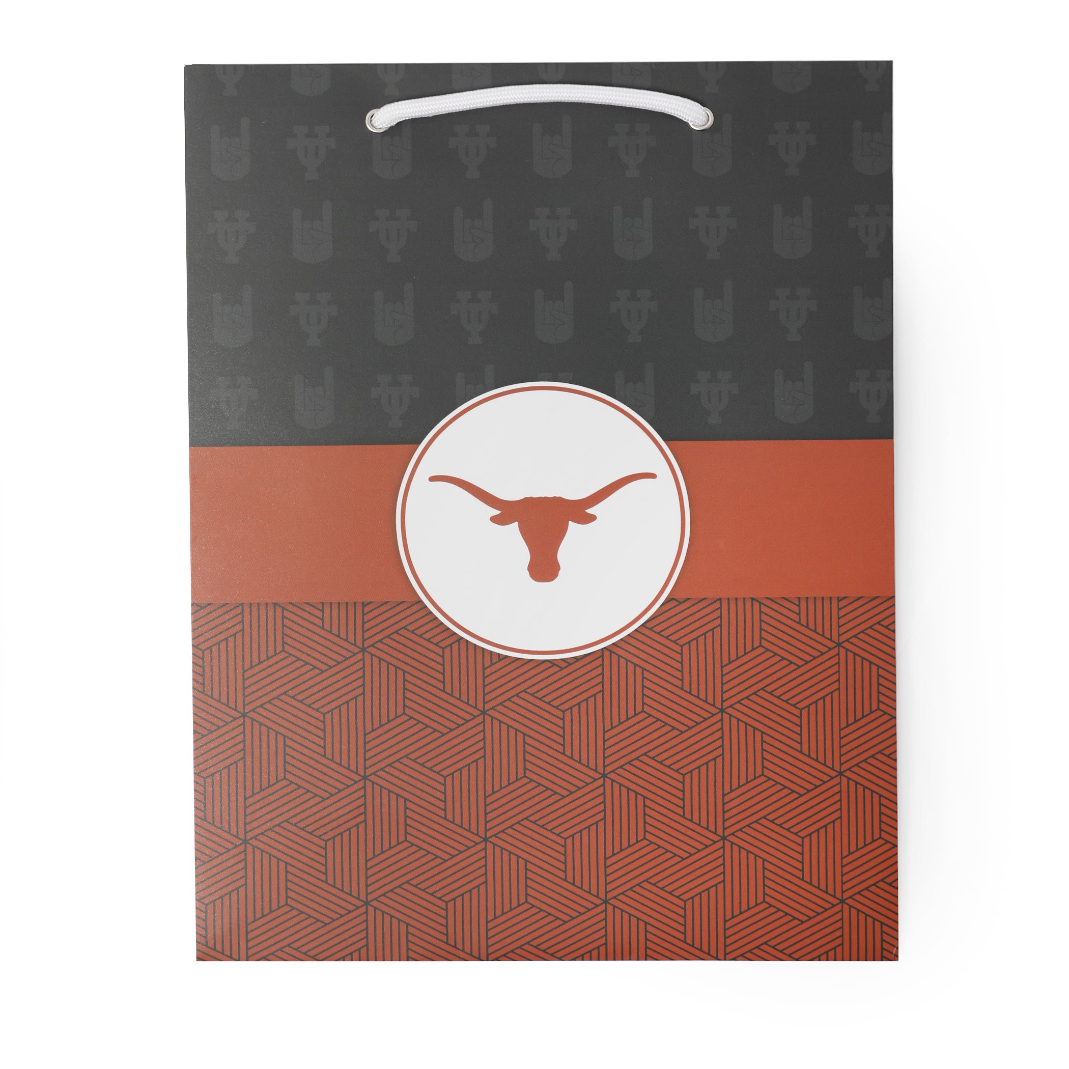 Texas Longhorns Pattern Gift Bag